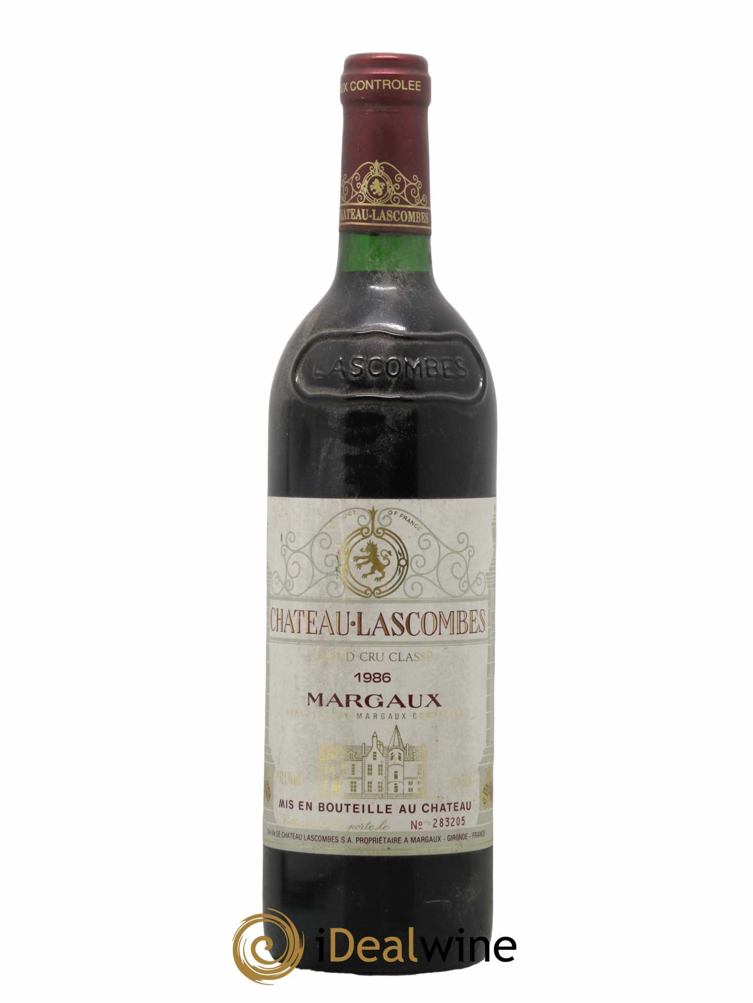 Château Lascombes 2ème Grand Cru Classé 1986 - Lot de 1 bouteille - 0