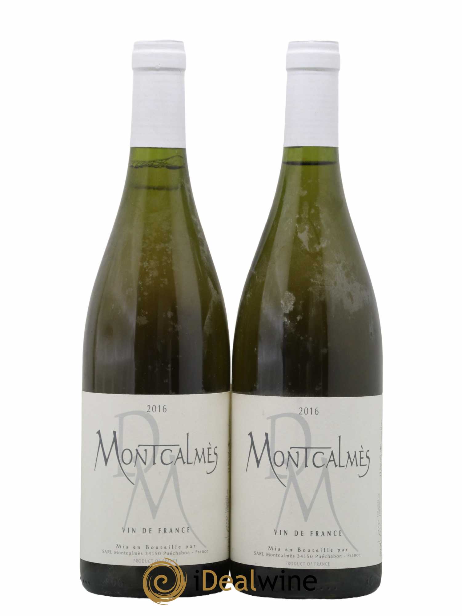 Vin de France Domaine Montcalmes 2016 - Lot de 2 bouteilles - 0