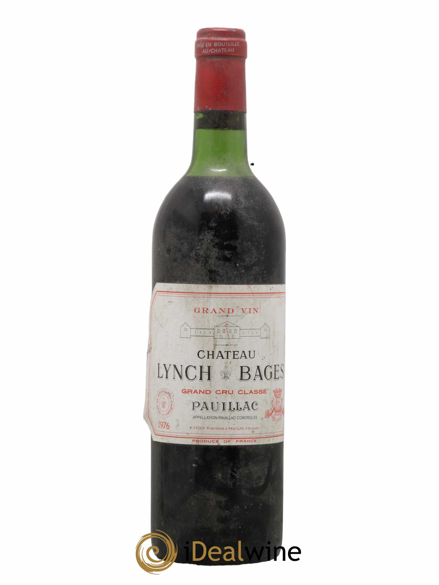 Château Lynch Bages 5ème Grand Cru Classé 1976 - Lot de 1 bouteille - 0
