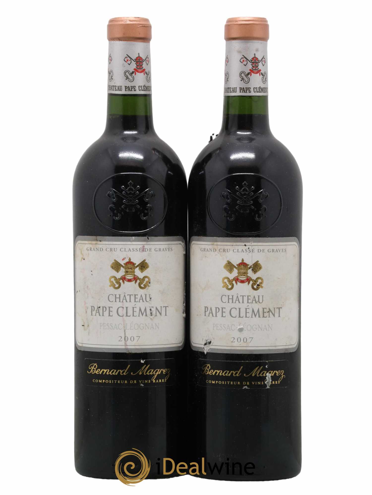 Château Pape Clément Cru Classé de Graves 2007 - Lot de 2 bouteilles - 0