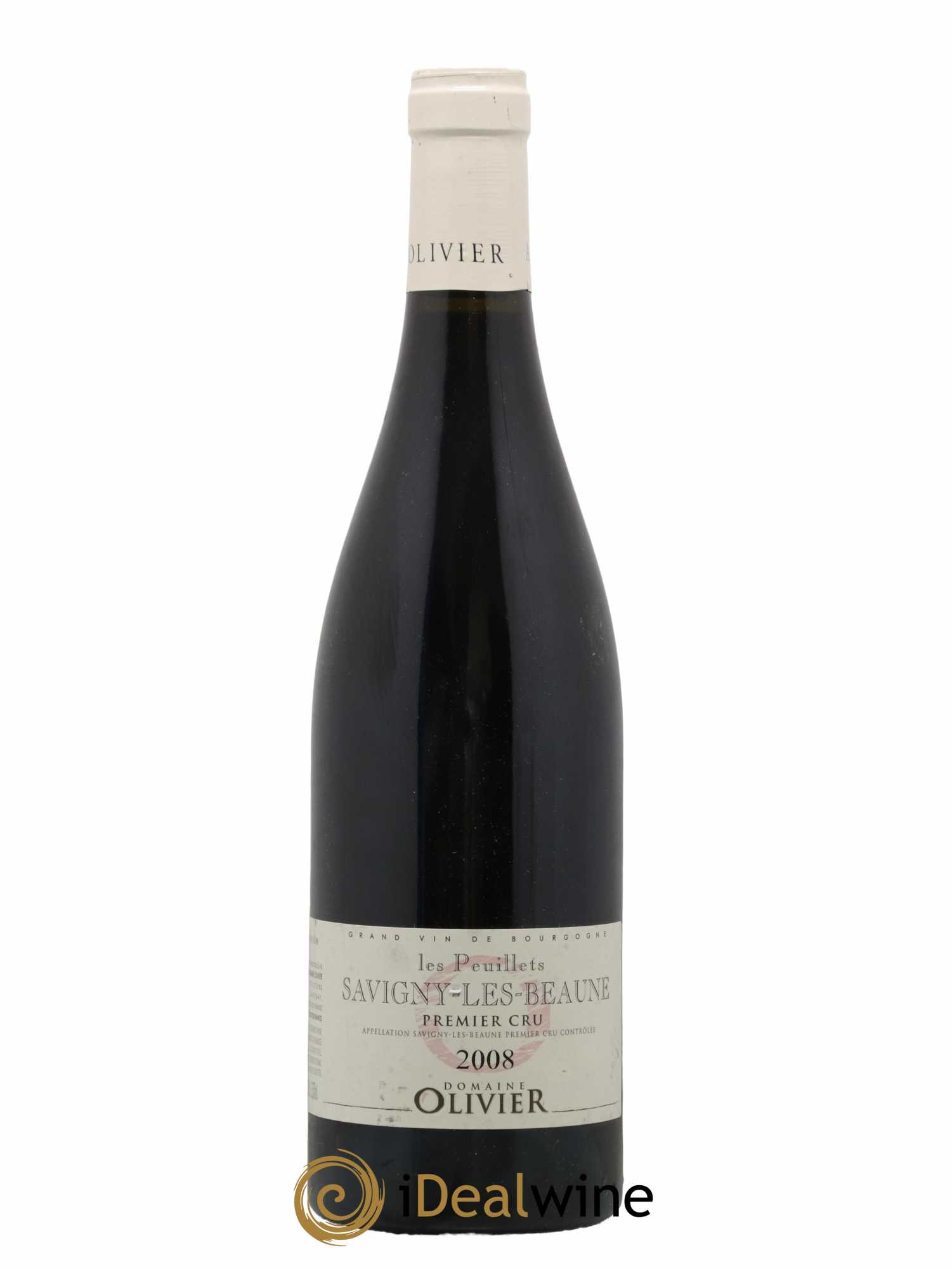 Savigny-lès-Beaune 1er Cru Les Peuillets Domaine Olivier 2008 - Lot de 1 bouteille - 0