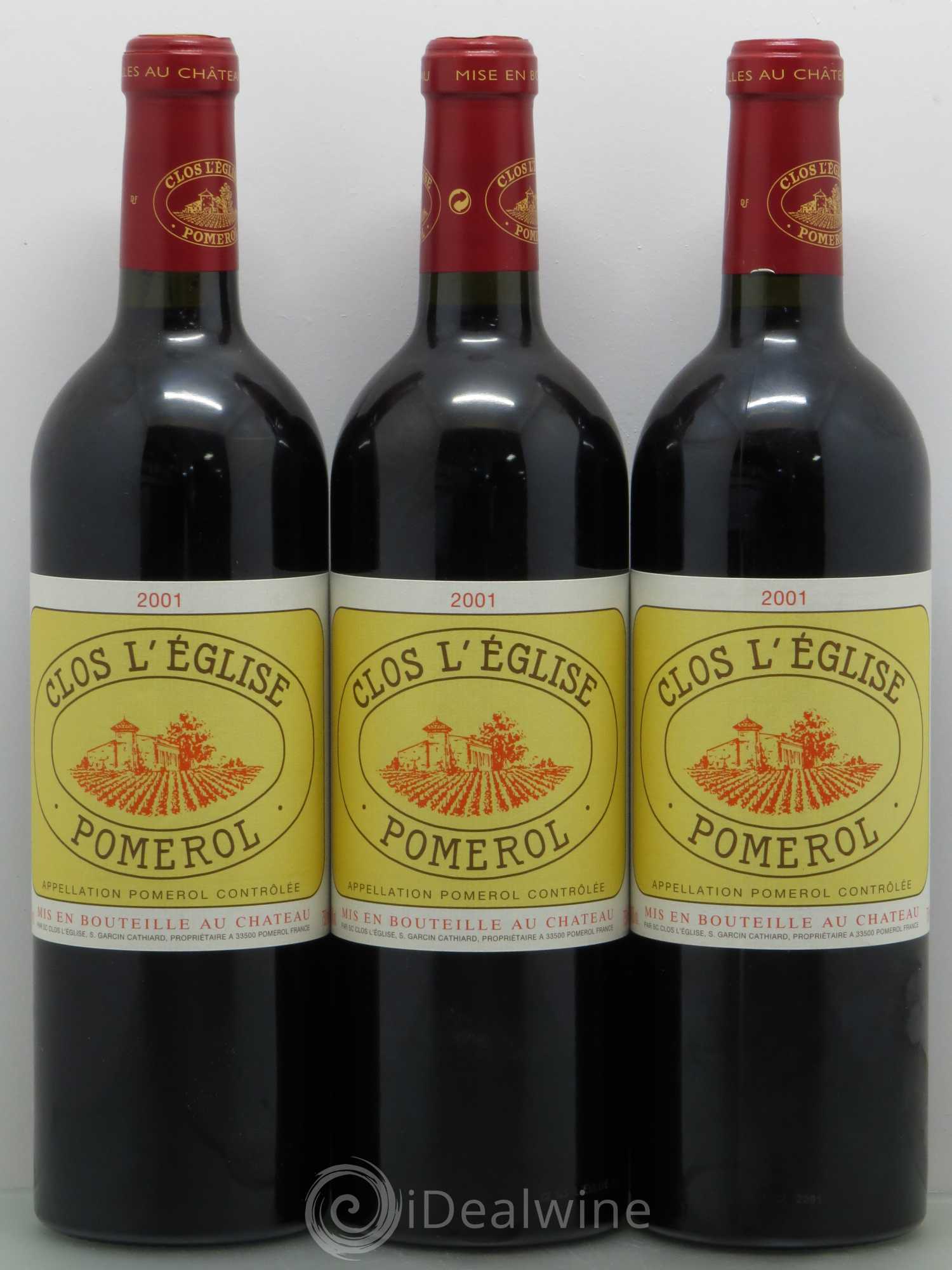 Clos l'Eglise 2001 - Lot de 6 bouteilles - 1