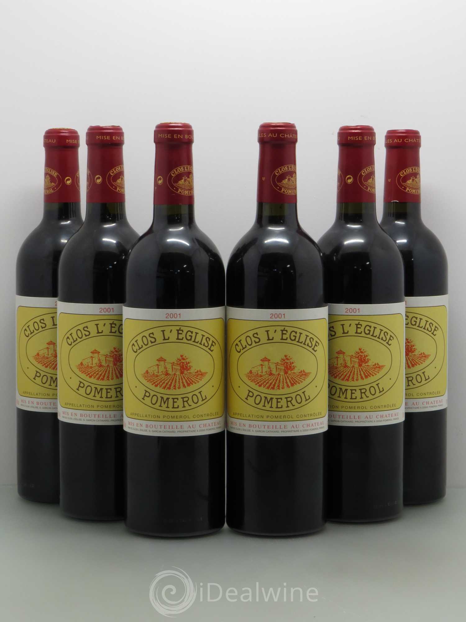 Clos l'Eglise 2001 - Lot de 6 bouteilles - 0