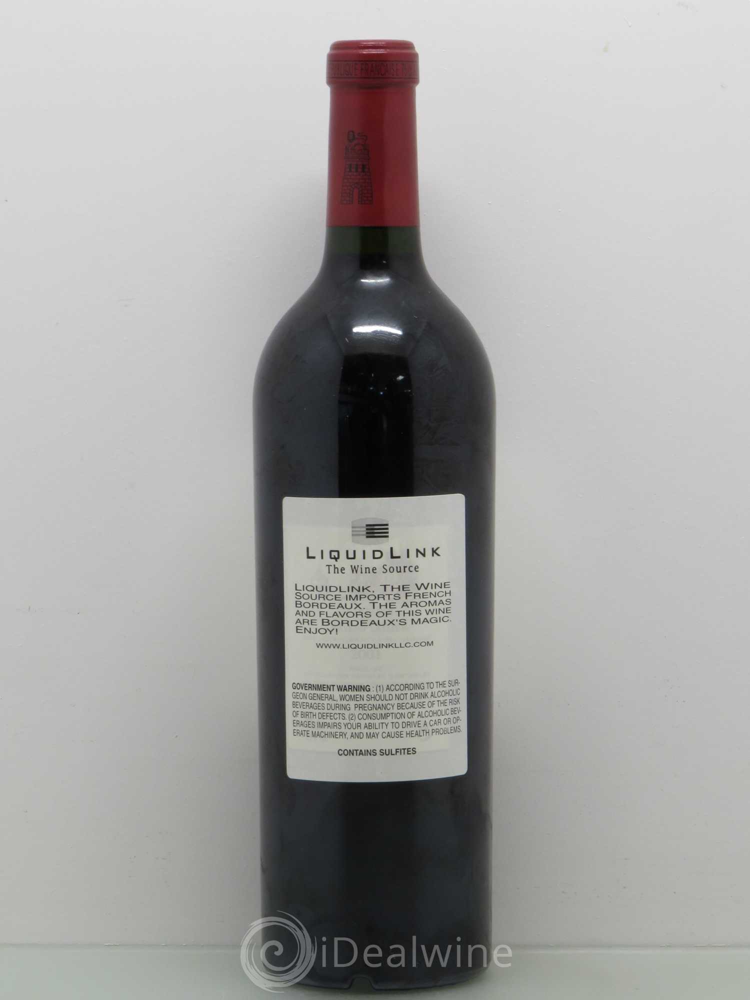 Château Latour 1er Grand Cru Classé 2001 - Lot de 1 bouteille - 1