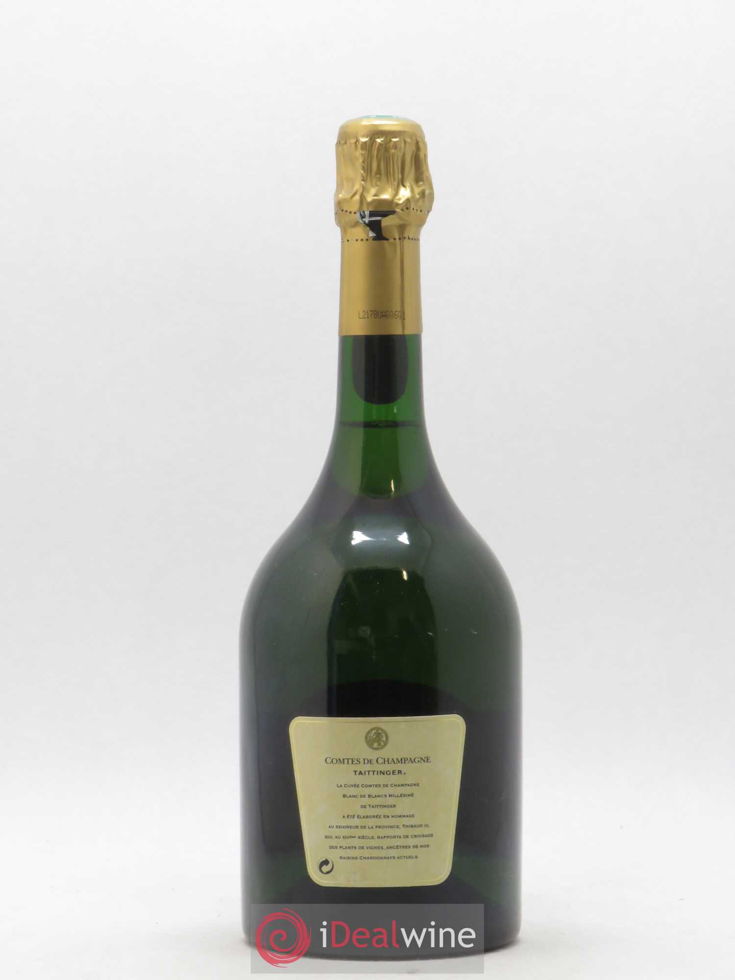Comtes de Champagne Taittinger 1995 - Lot de 1 bouteille - 1