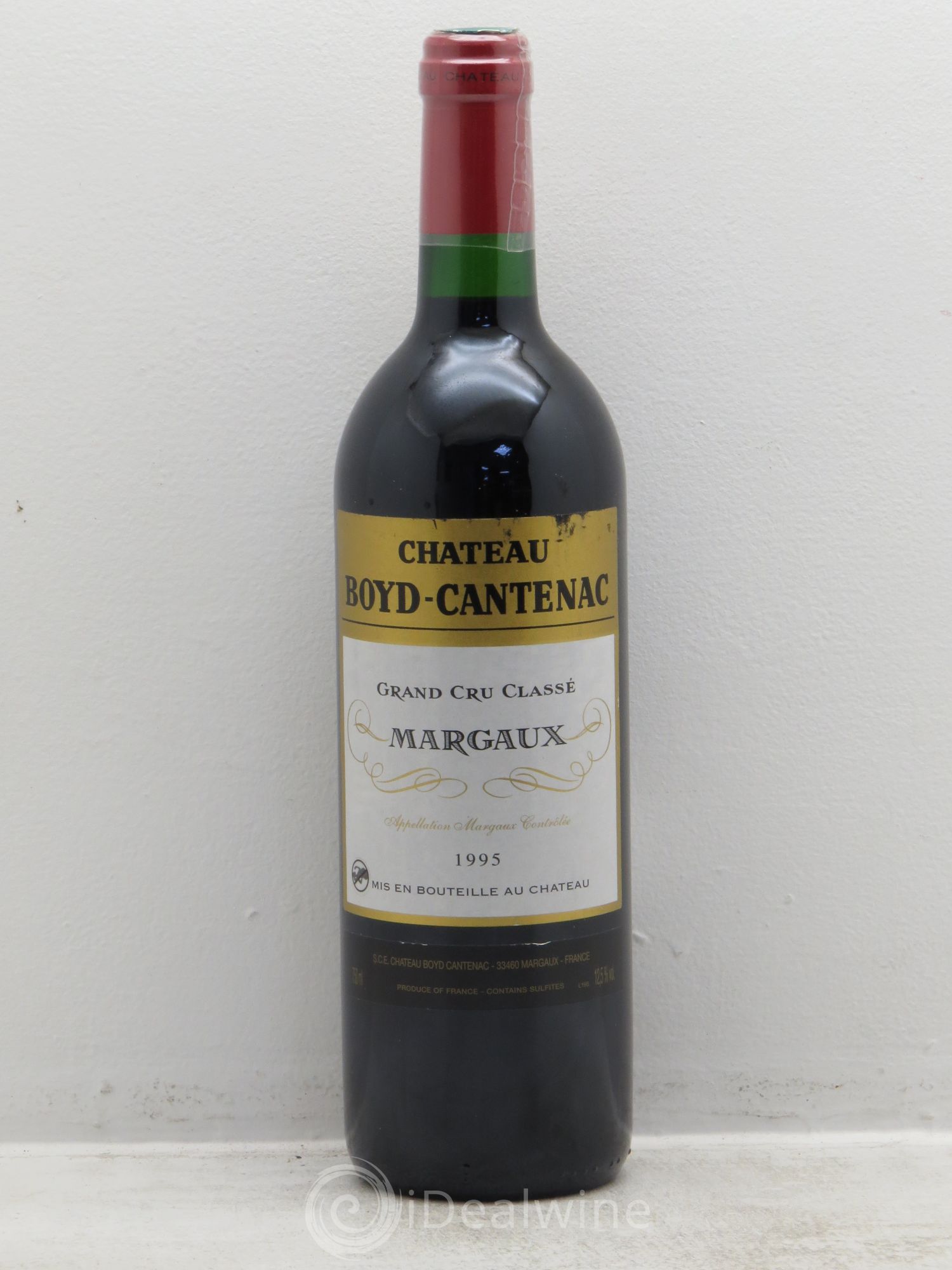 Château Boyd Cantenac 3ème Grand Cru Classé 1995 - Lot de 1 bouteille - 0