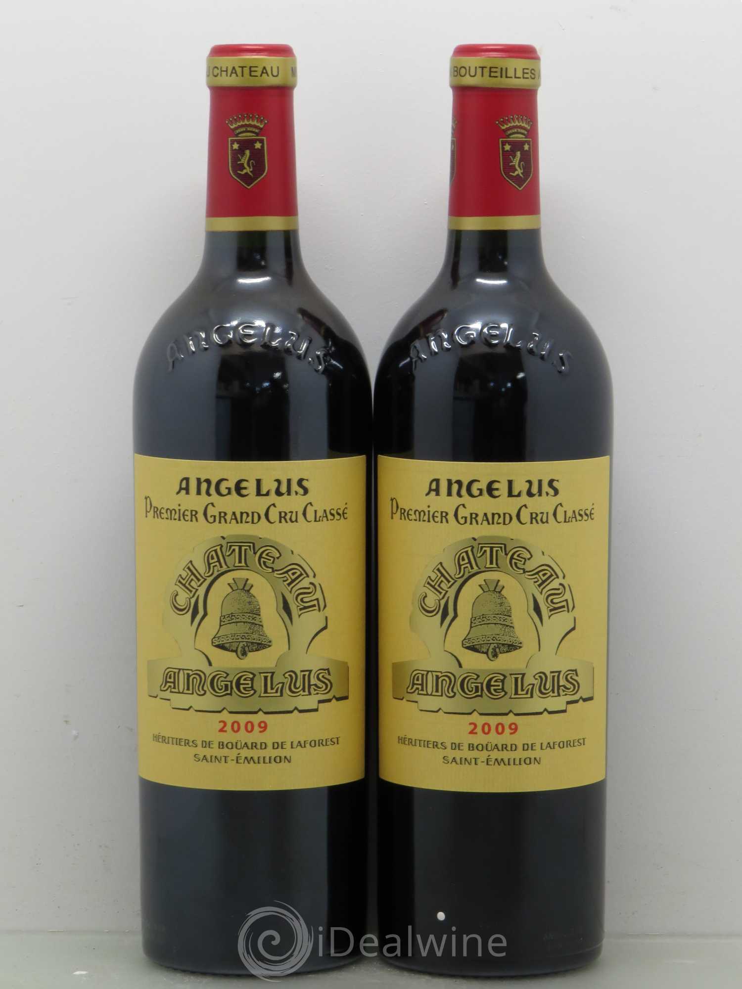 Château Angélus 1er Grand Cru Classé A 2009 - Lot de 2 bouteilles - 0