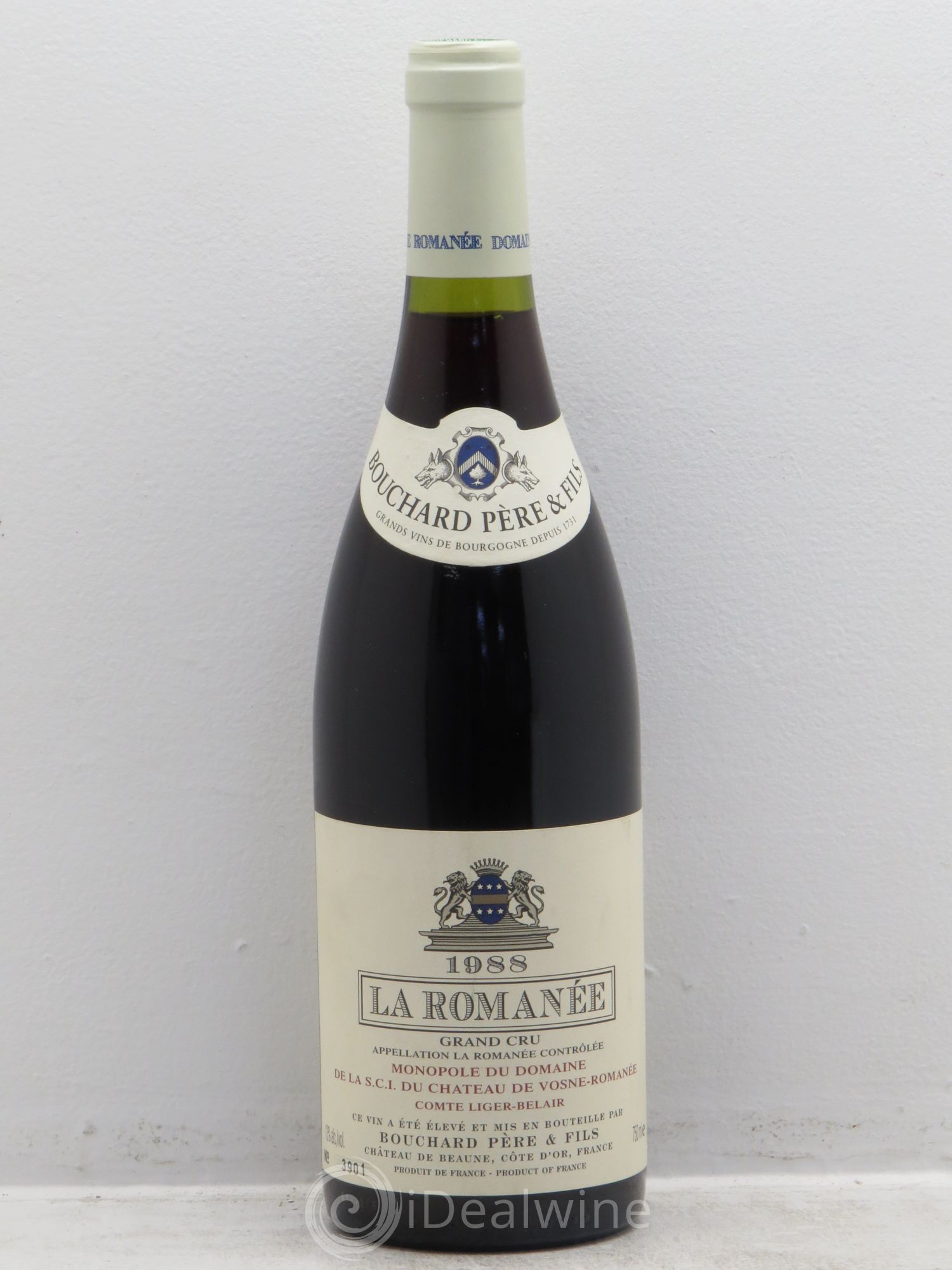 La Romanée Grand Cru Comte Liger-Belair (Domaine du) 1988 - Lot de 1 bouteille - 0