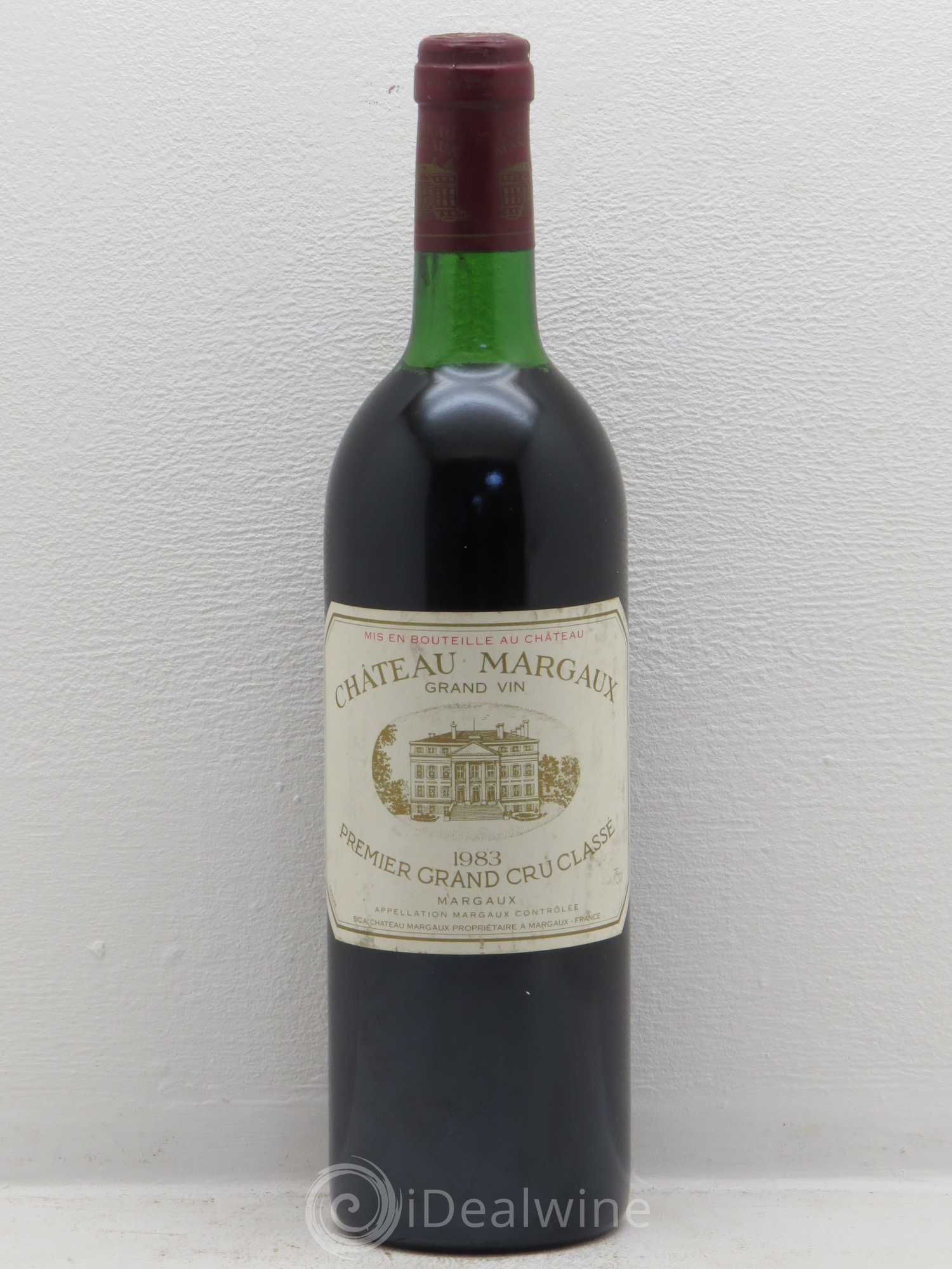 Château Margaux 1er Grand Cru Classé 1983 - Lot de 1 bouteille - 0