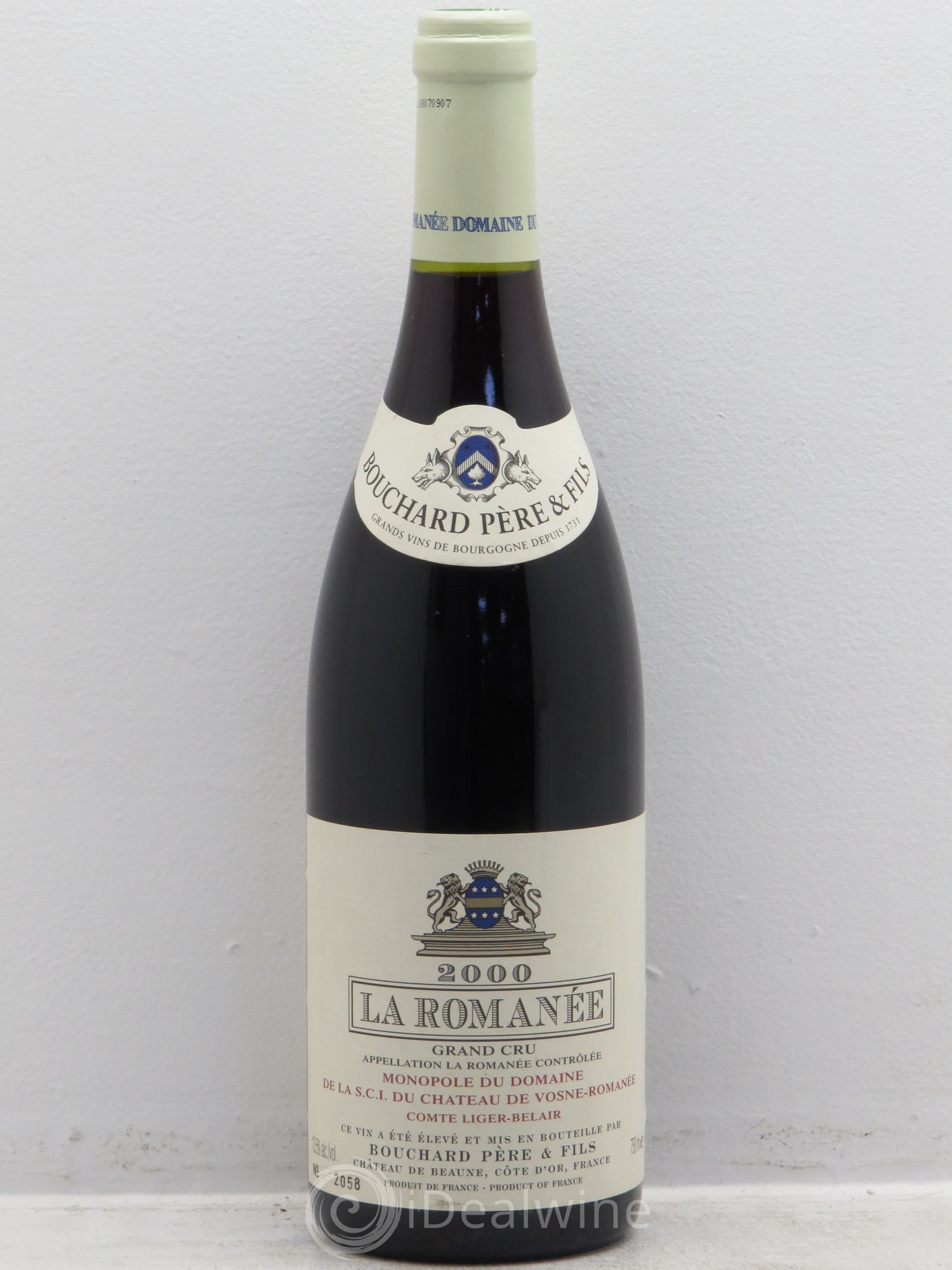 La Romanée Grand Cru Comte Liger-Belair (Domaine du) 2000 - Lot de 1 bouteille - 0