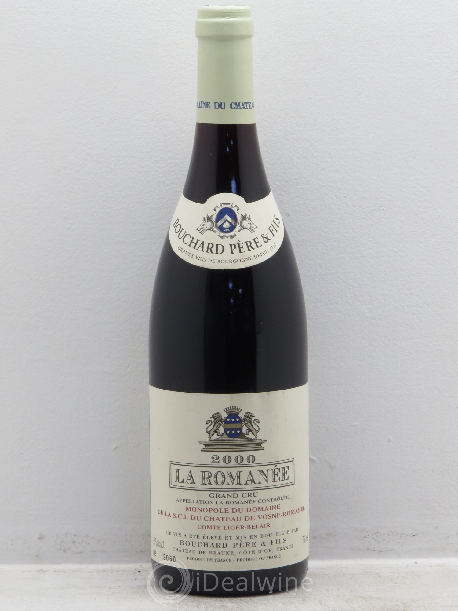 La Romanée Grand Cru Comte Liger-Belair (Domaine du) 2000 - Lot de 1 bouteille - 0