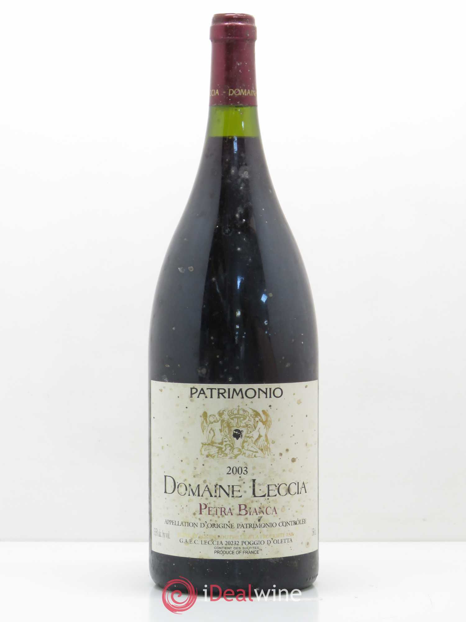 Patrimonio Petra Bianca Yves Leccia (sans prix de réserve) 2003 - Posten von 1 Magnum - 0