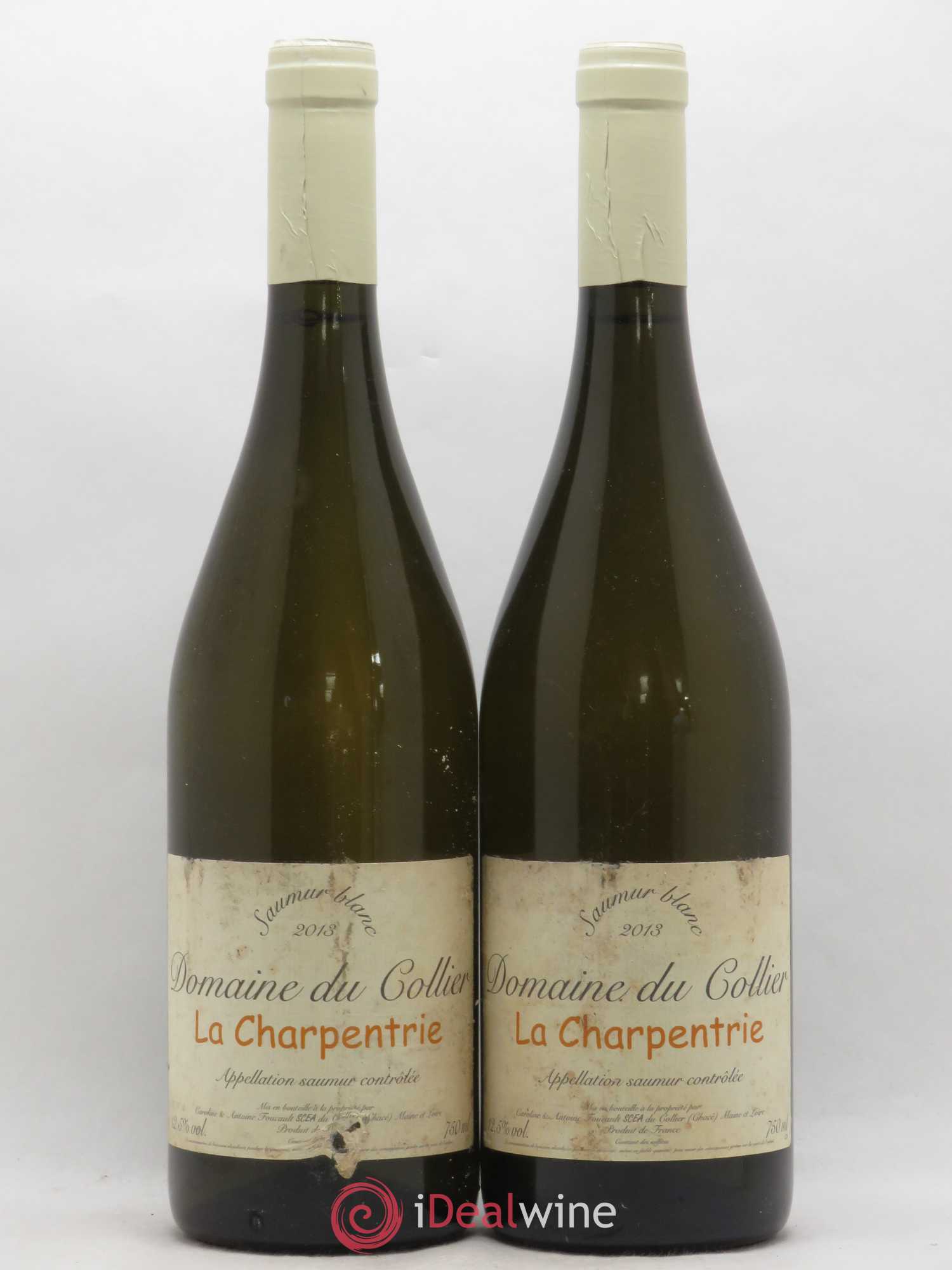 Saumur La Charpentrie Domaine du Collier (sans prix de réserve) 2013 - Lot de 2 bouteilles - 0