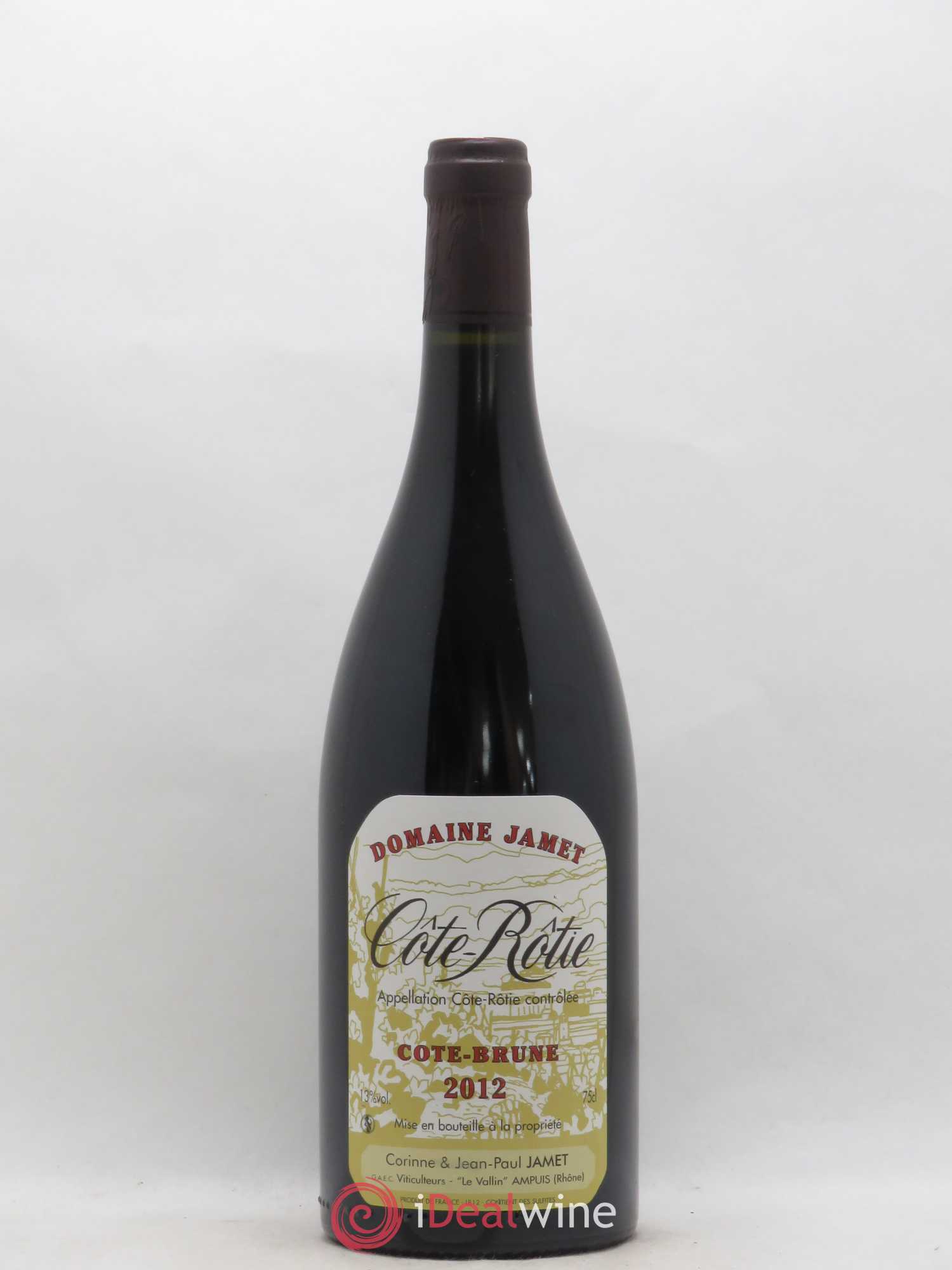 Côte-Rôtie Côte Brune Jamet (Domaine) 2012 - Lot de 1 bouteille - 0