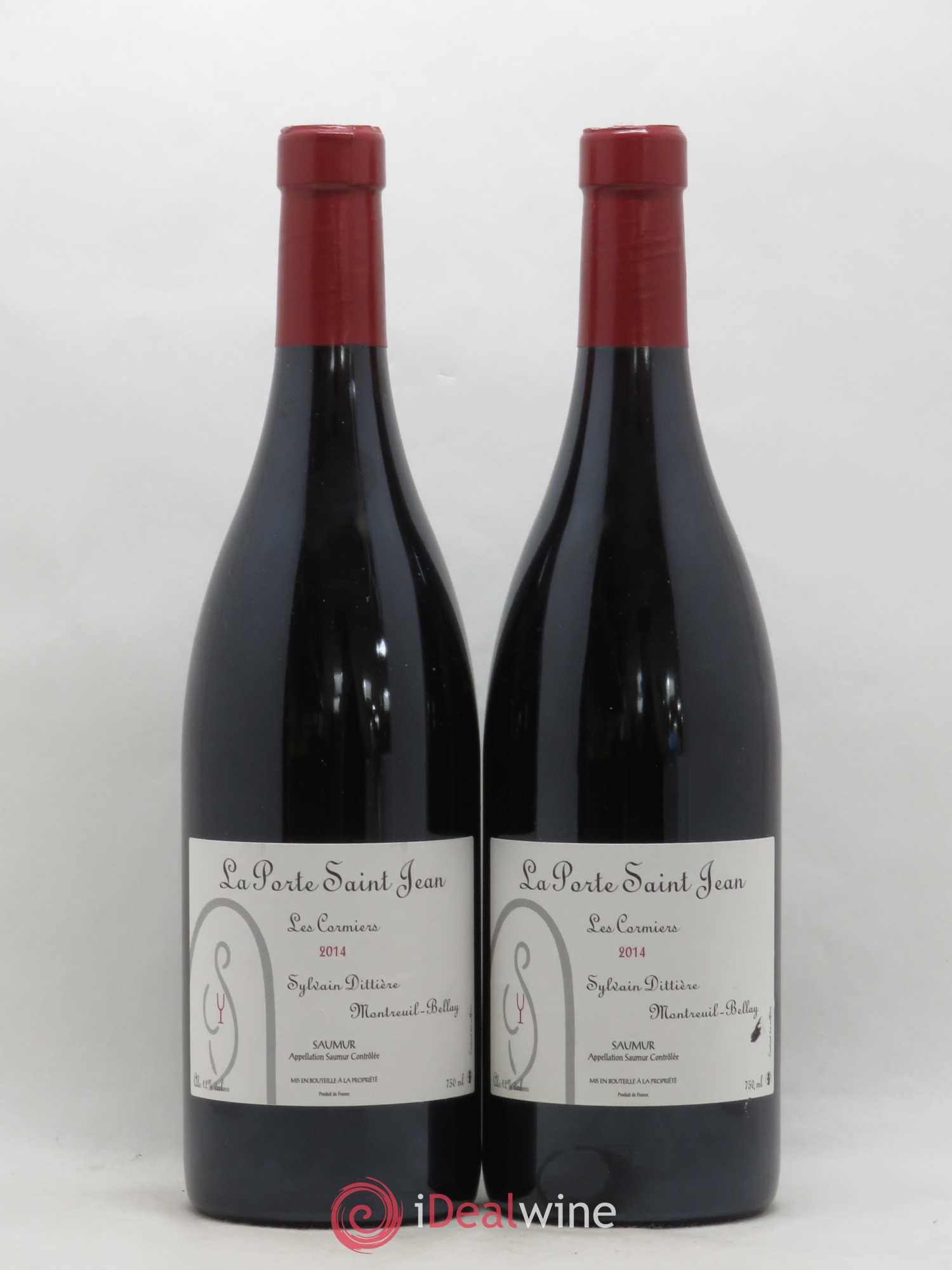 Saumur Les Cormiers La Porte Saint Jean 2014 - Lot de 2 bouteilles - 0