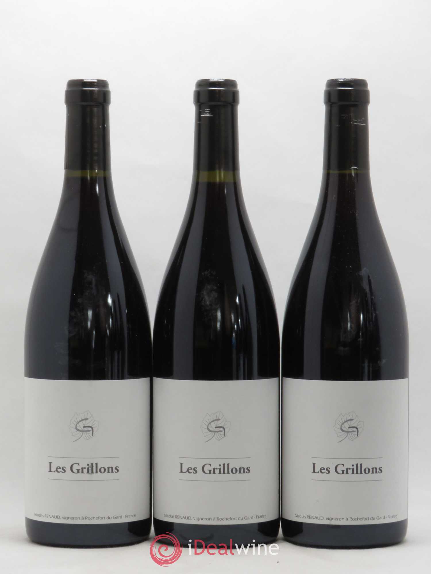 Vin de France Les Grillons Clos des Grillons  (sans prix de réserve) 2018 - Lot de 6 bouteilles - 1