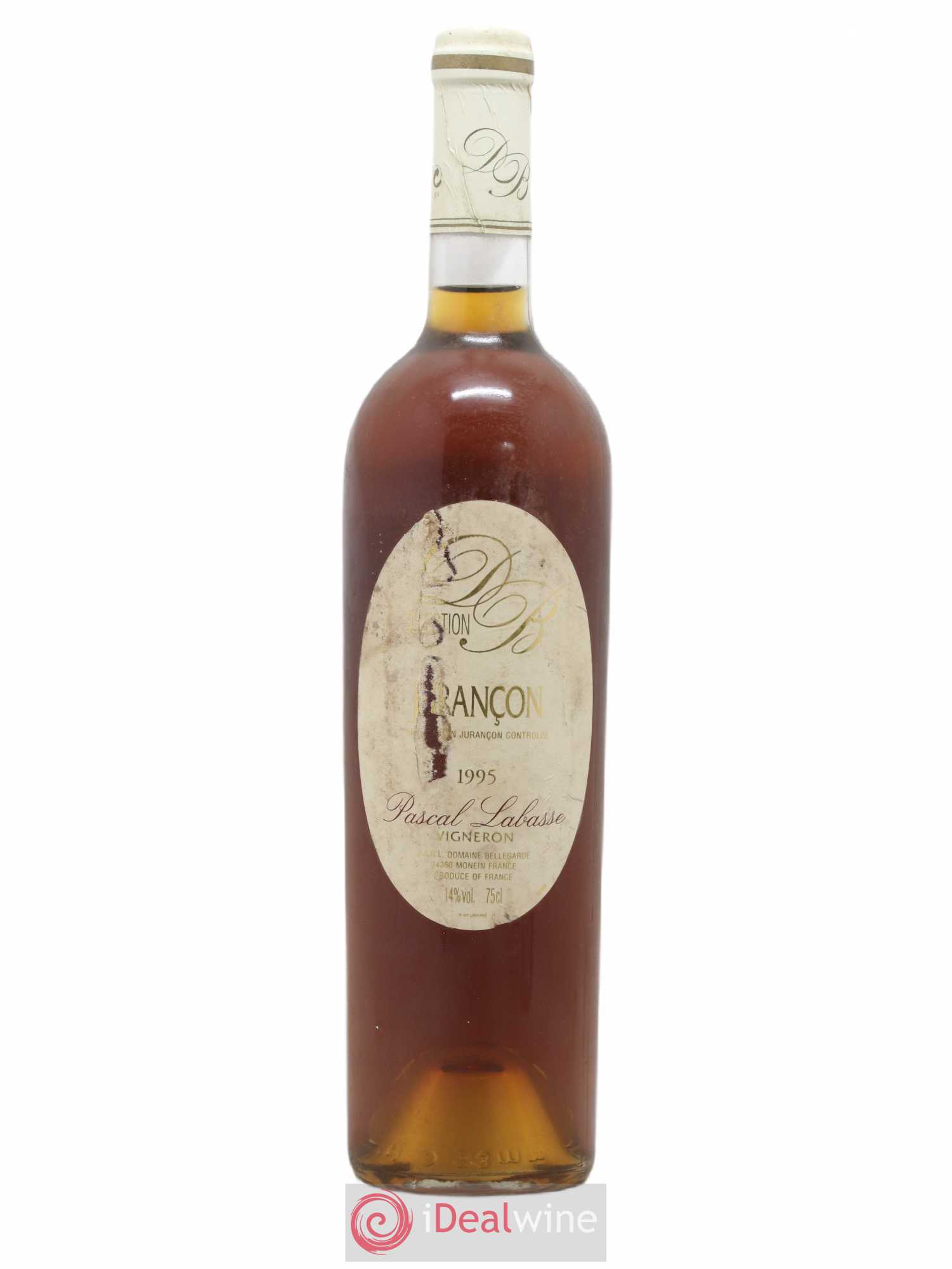 Jurançon Domaine Bellegarde Pascal Labasse 1995 - Posten von 1 Flasche - 0