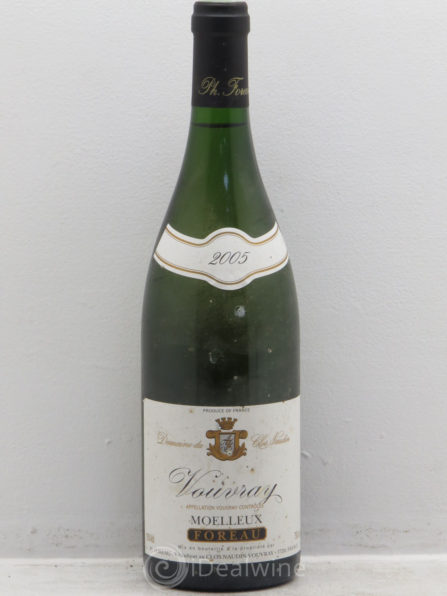 Vouvray Moelleux Clos Naudin - Philippe Foreau (senza prezzo di riserva) 2005 - Lotto di 1 bottiglia - 0