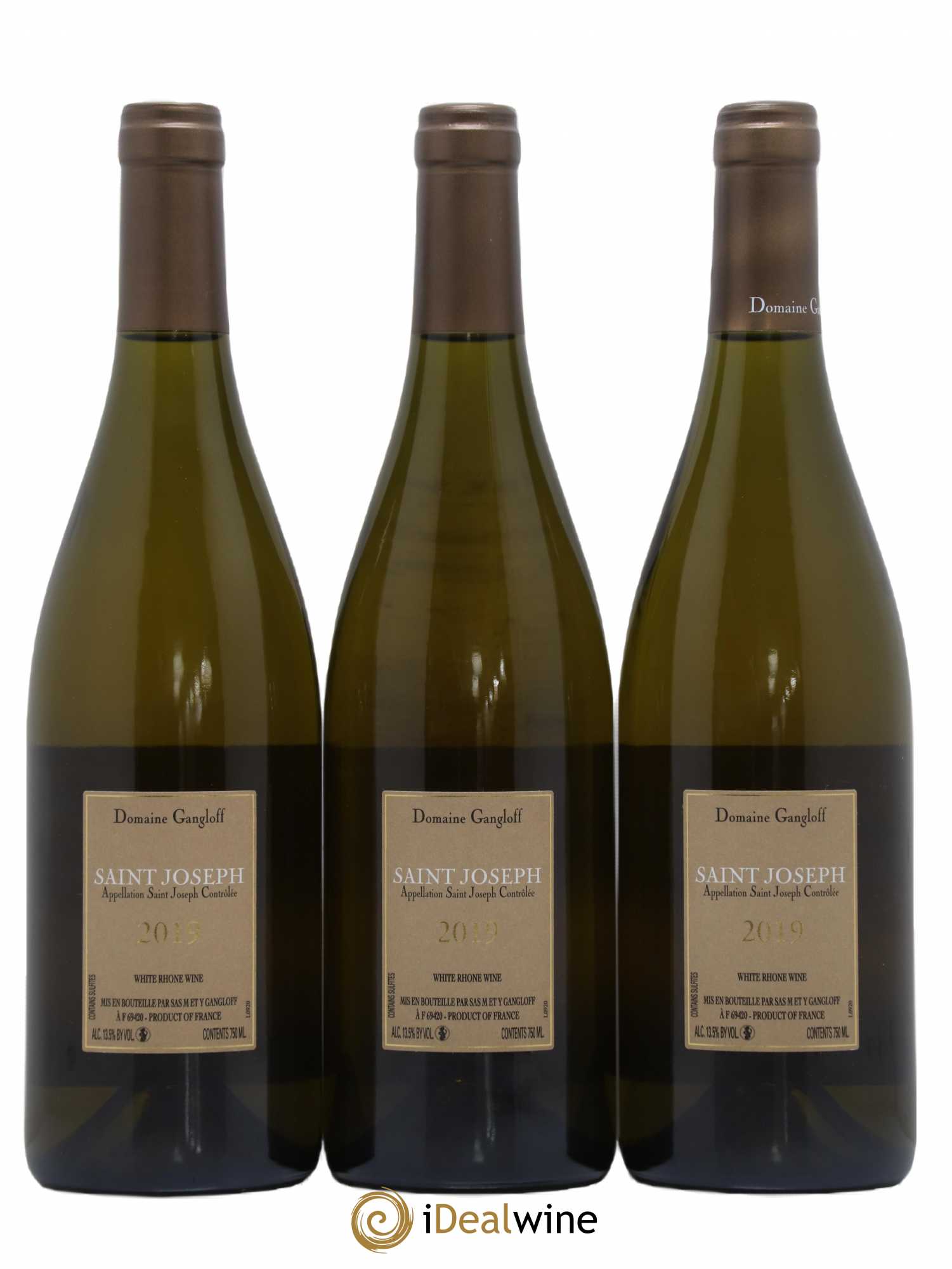 Saint-Joseph Gangloff (Domaine) 2019 - Lot de 3 bouteilles - 1