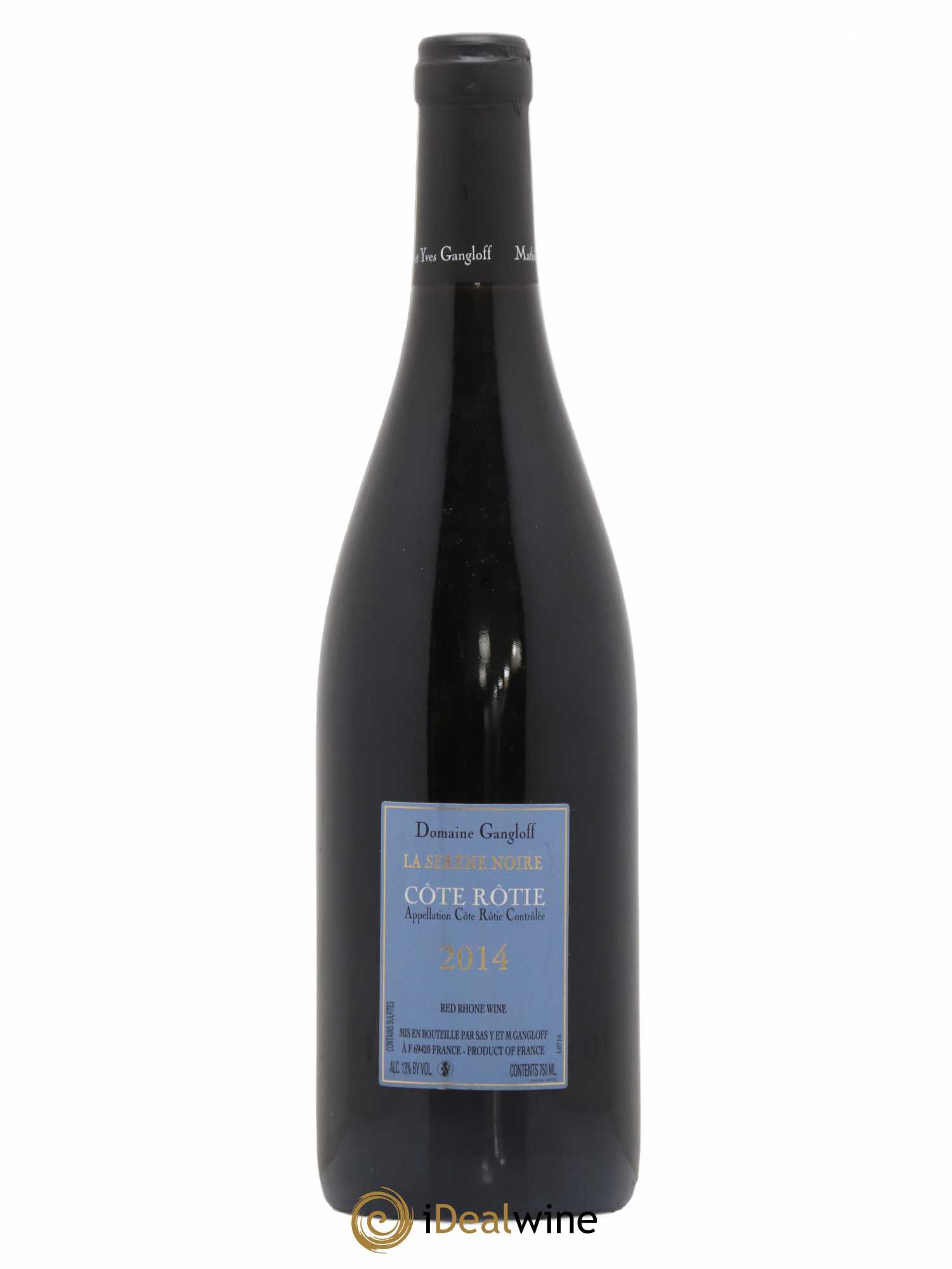 Côte-Rôtie La Sereine Noire Gangloff (Domaine) 2014 - Lot de 1 bouteille - 1
