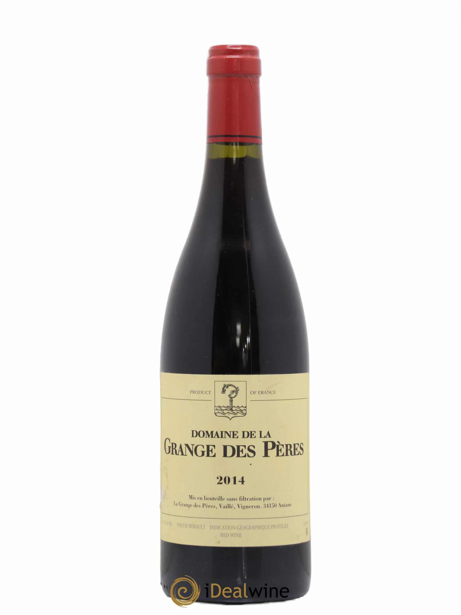 Pays d'Hérault Grange des Pères Laurent Vaillé 2014 - Lot de 1 bouteille - 0