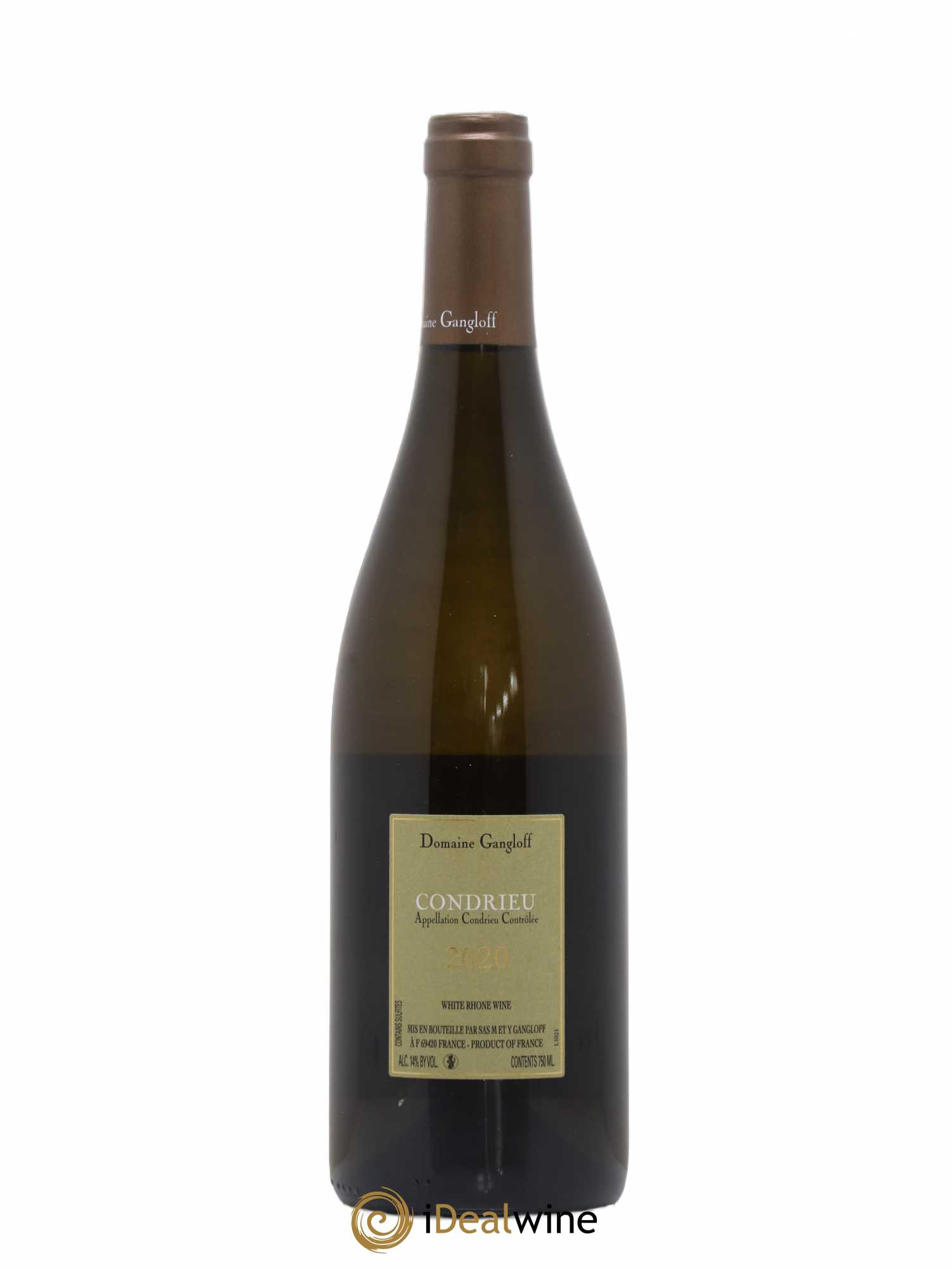 Condrieu Domaine Gangloff (Domaine) 2020 - Lot de 1 bouteille - 1