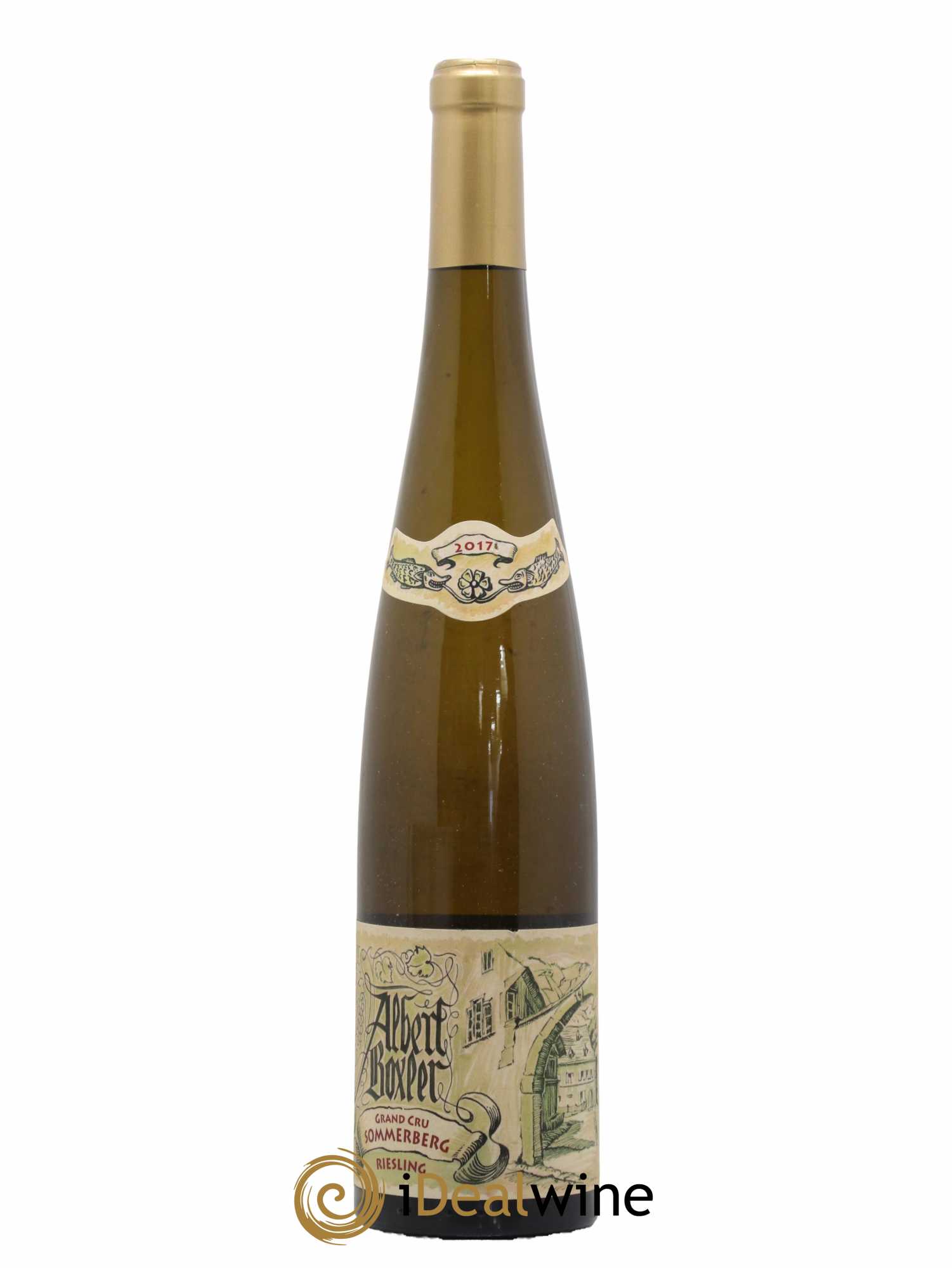 Alsace Riesling Grand Cru Sommerberg E Albert Boxler 2017 - Lot de 1 bouteille - 0