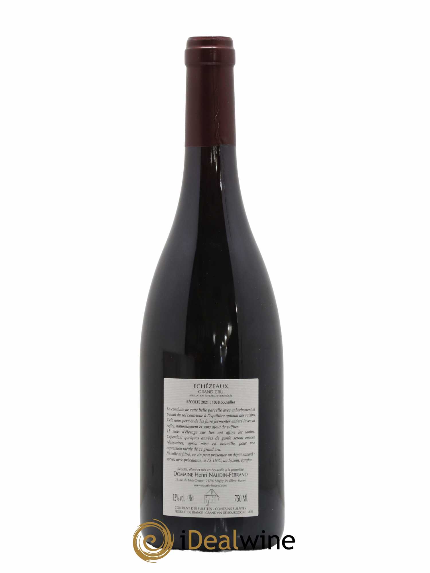 Echezeaux Grand Cru Naudin-Ferrand (Domaine) 2021 - Lot de 1 bouteille - 1