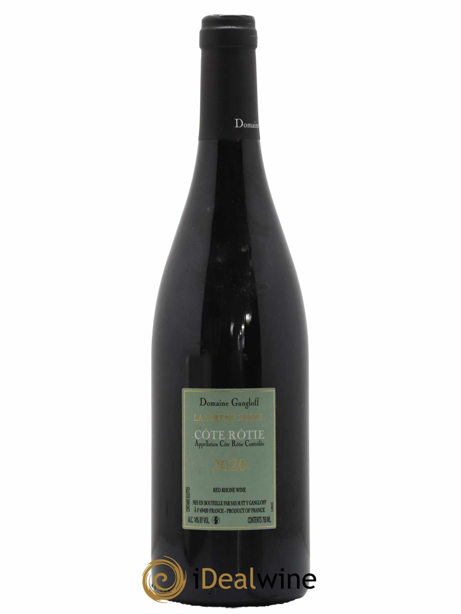 Côte-Rôtie La Sereine Noire Gangloff (Domaine) 2020 - Lot de 1 bouteille - 1