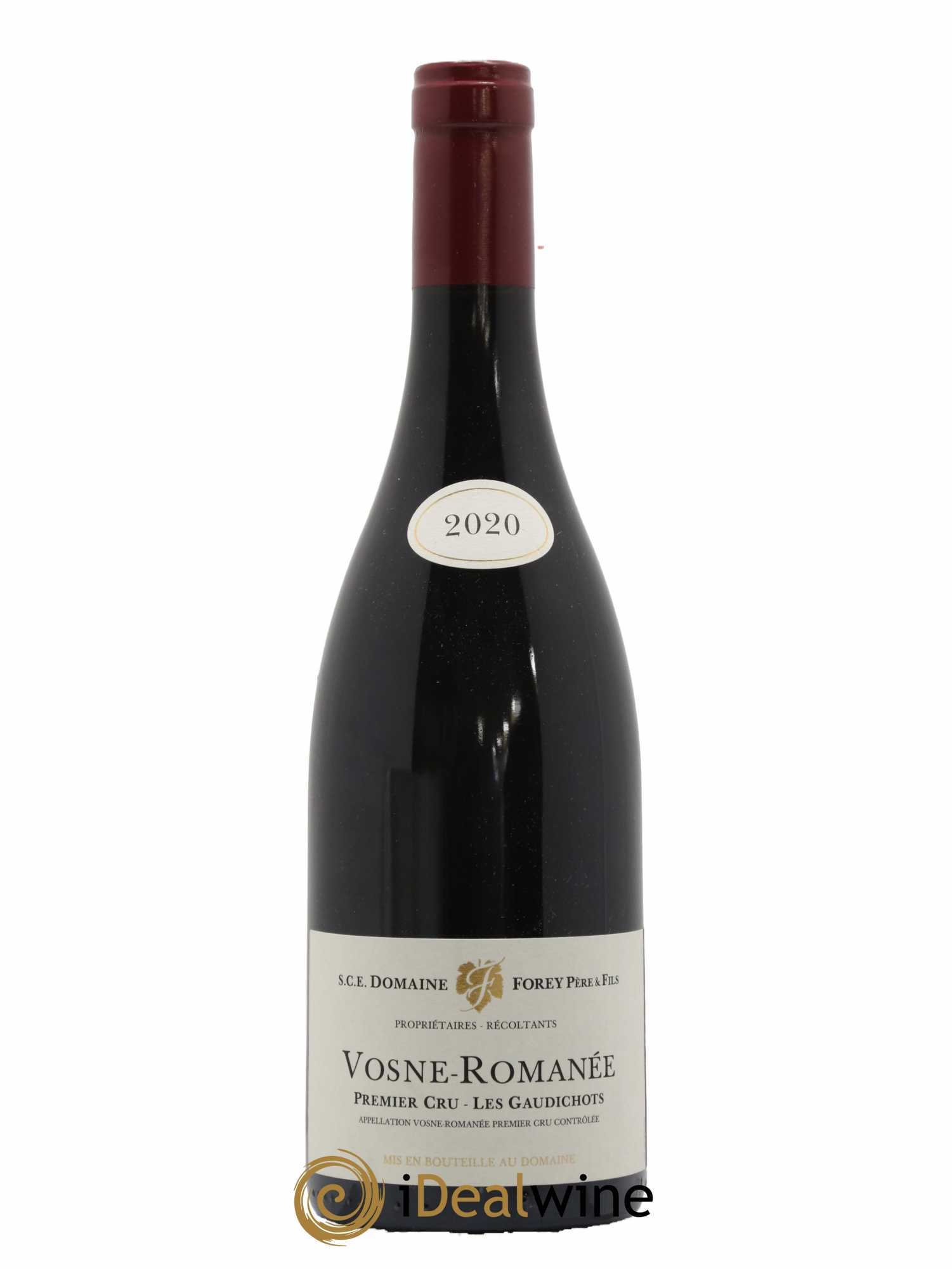 Vosne-Romanée 1er Cru Les Gaudichots Forey Père et Fils (Domaine) 2020 - Lot de 1 bouteille - 0