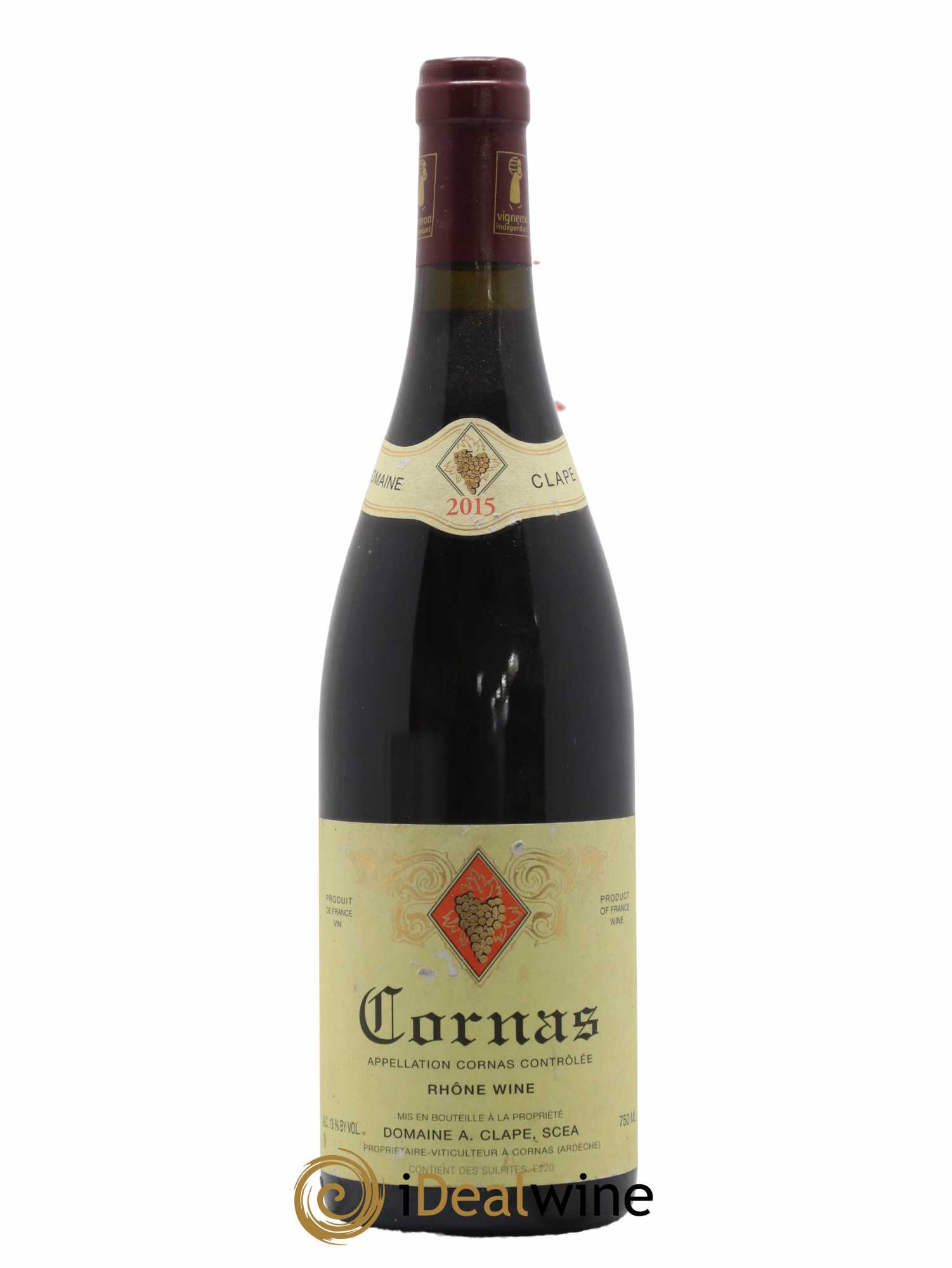 Cornas Auguste Clape 2015 - Lot de 1 bouteille - 0