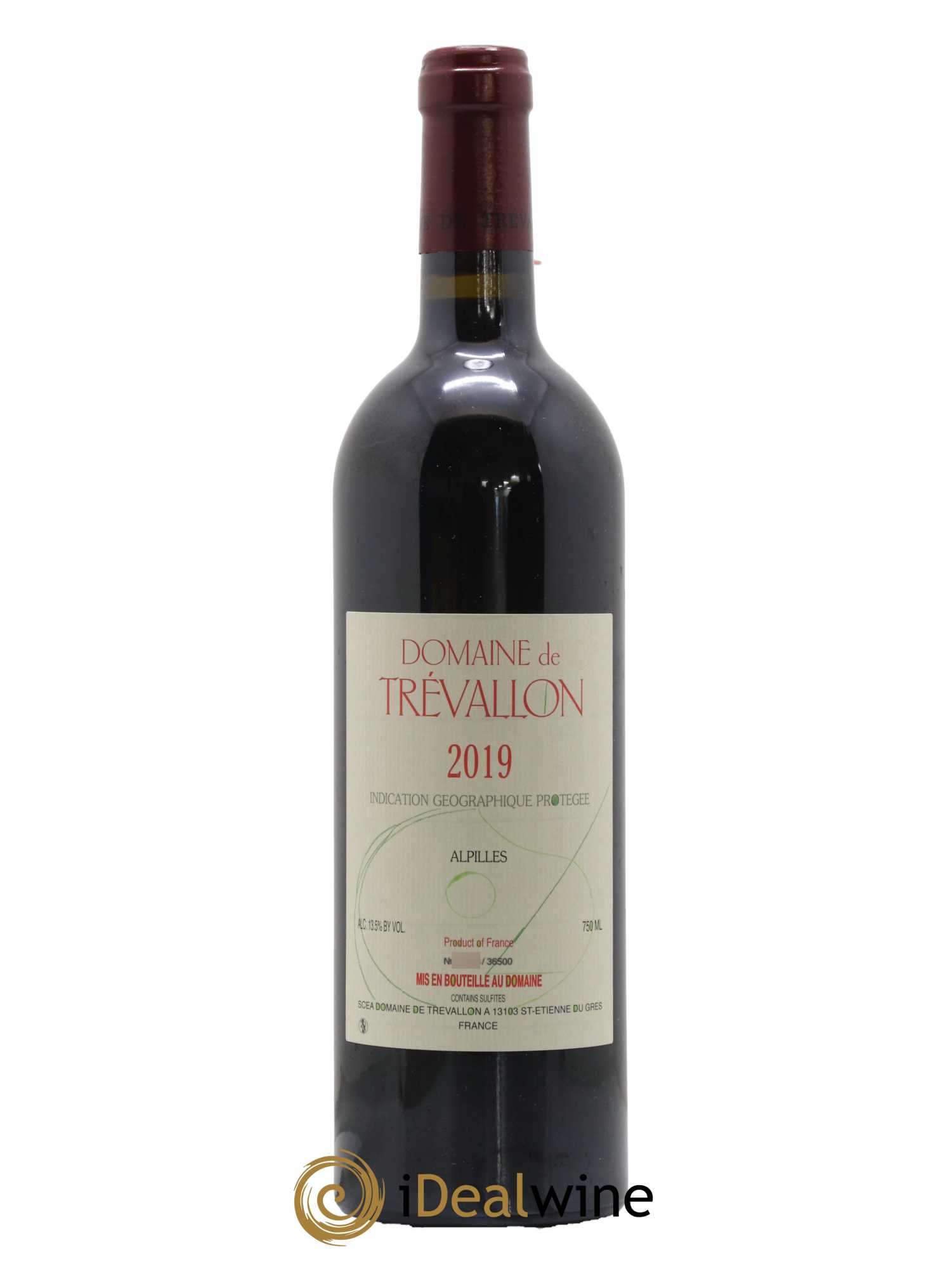 Alpilles Trévallon (Domaine de) Eloi Dürrbach 2019 - Lot de 1 bouteille - 0