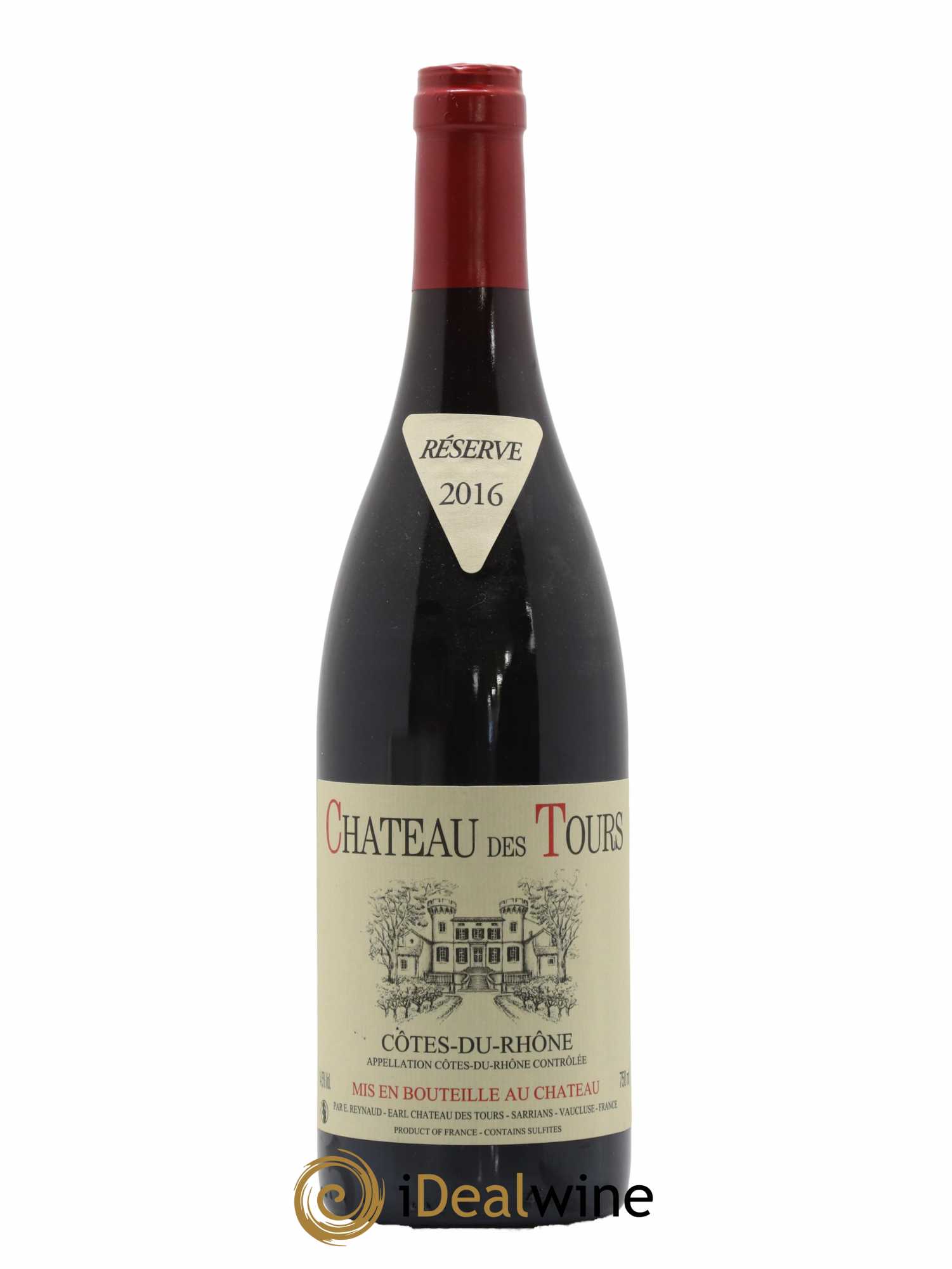 Côtes-du-Rhône Château des Tours Emmanuel Reynaud 2016 - Lot de 1 bouteille - 0