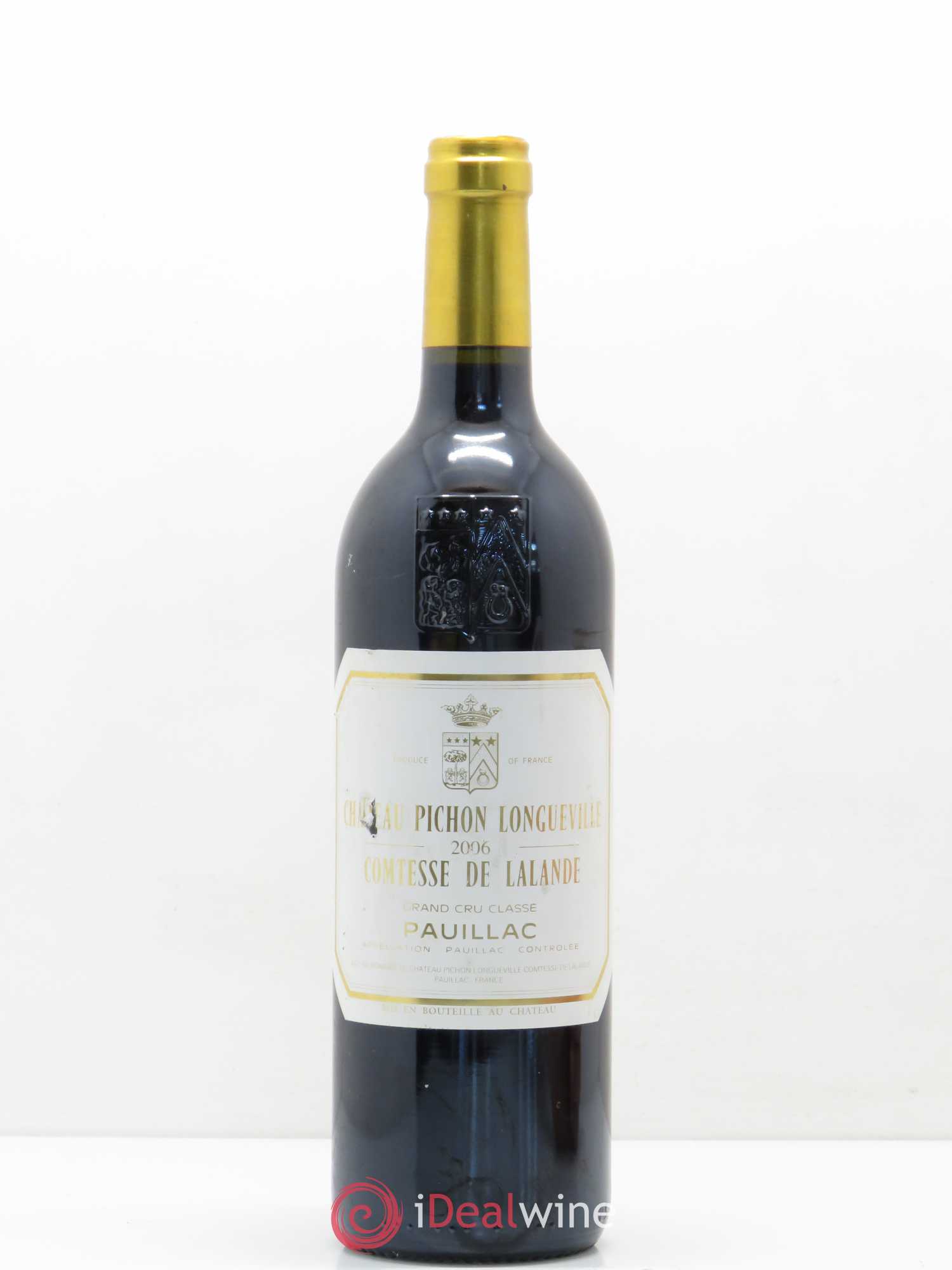 Château Pichon Longueville Comtesse de Lalande 2ème Grand Cru Classé 2006 - Lot de 1 bouteille - 0