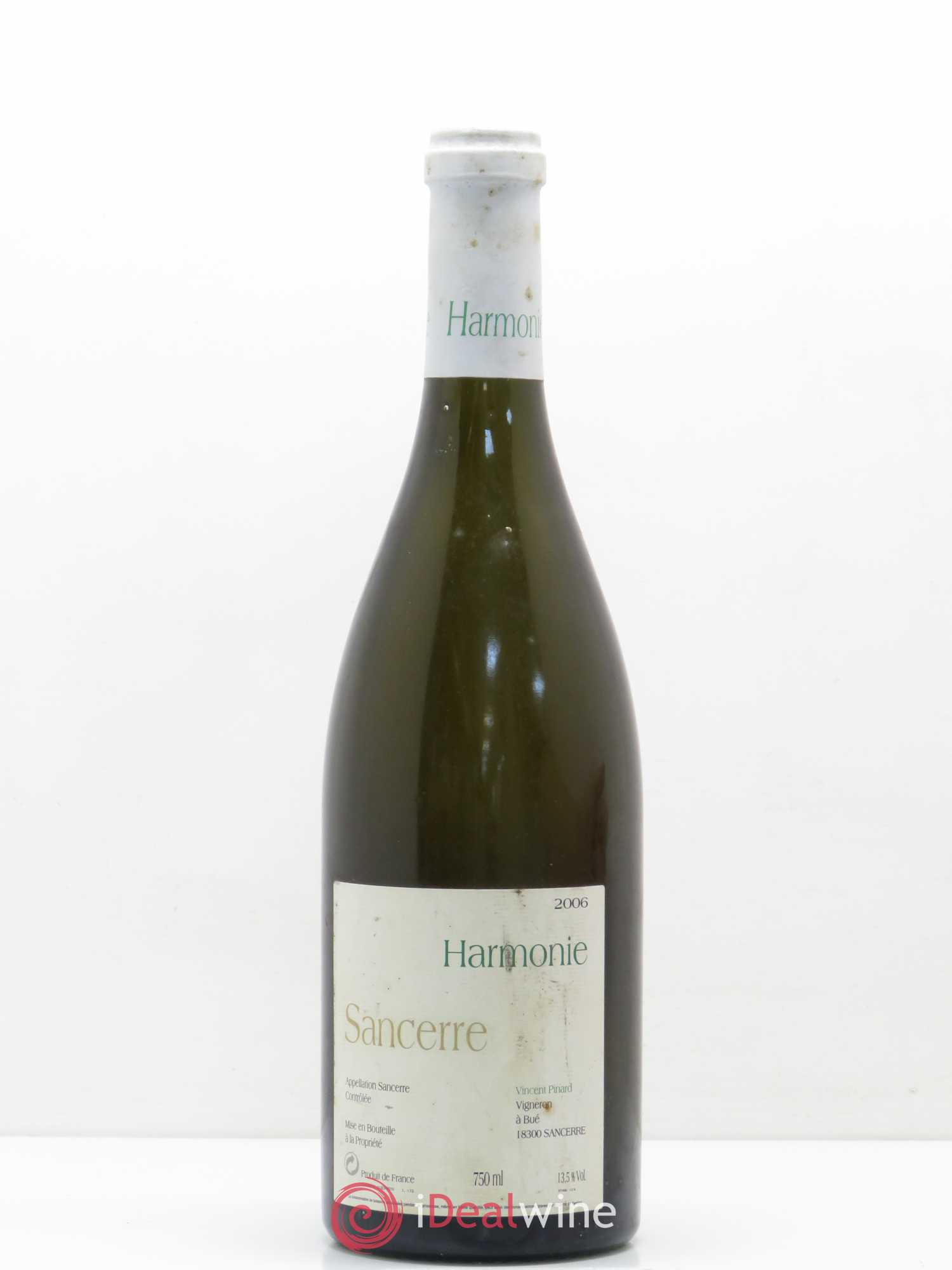 Sancerre Harmonie Vincent Pinard 2006 - Lot de 1 bouteille - 0