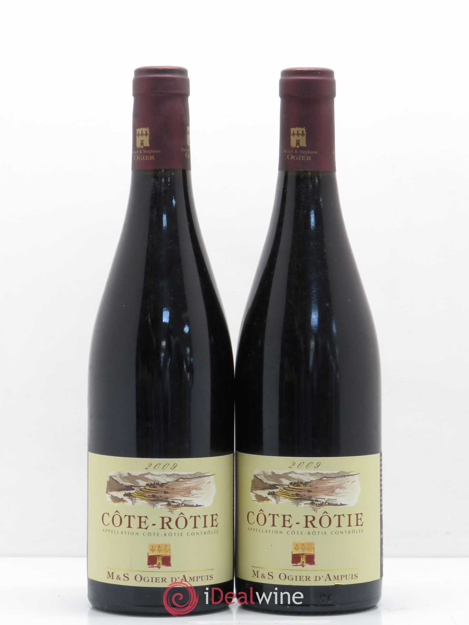 Côte-Rôtie Domaine Ogier (sans prix de réserve) 2009 - Posten von 2 Flaschen - 0