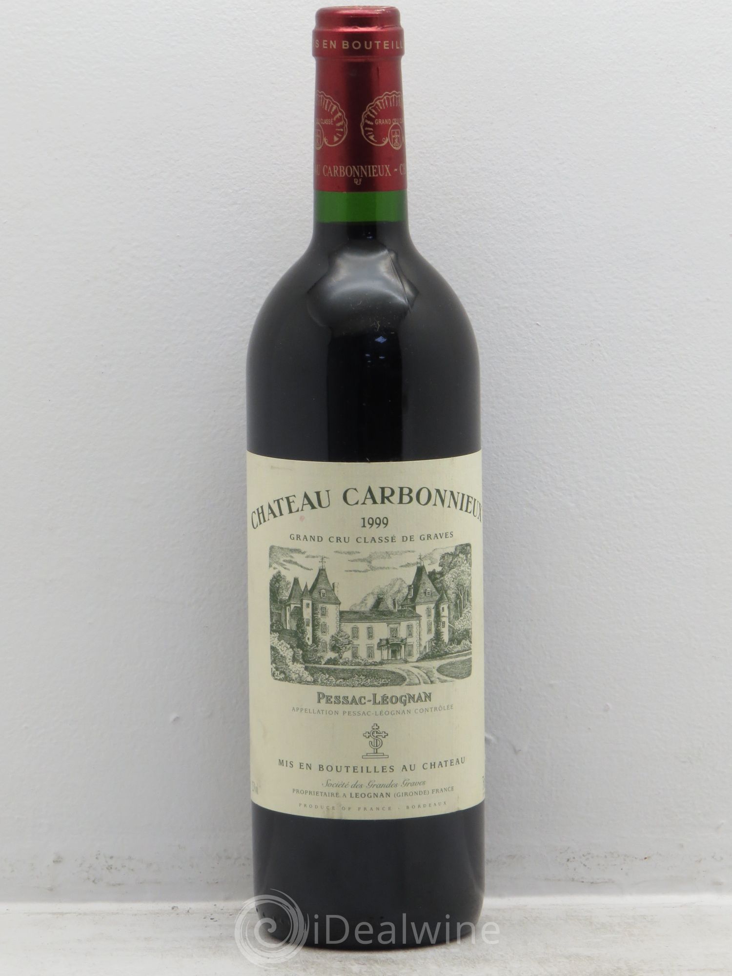 Château Carbonnieux Cru Classé de Graves 1999 - Lot de 1 bouteille - 0