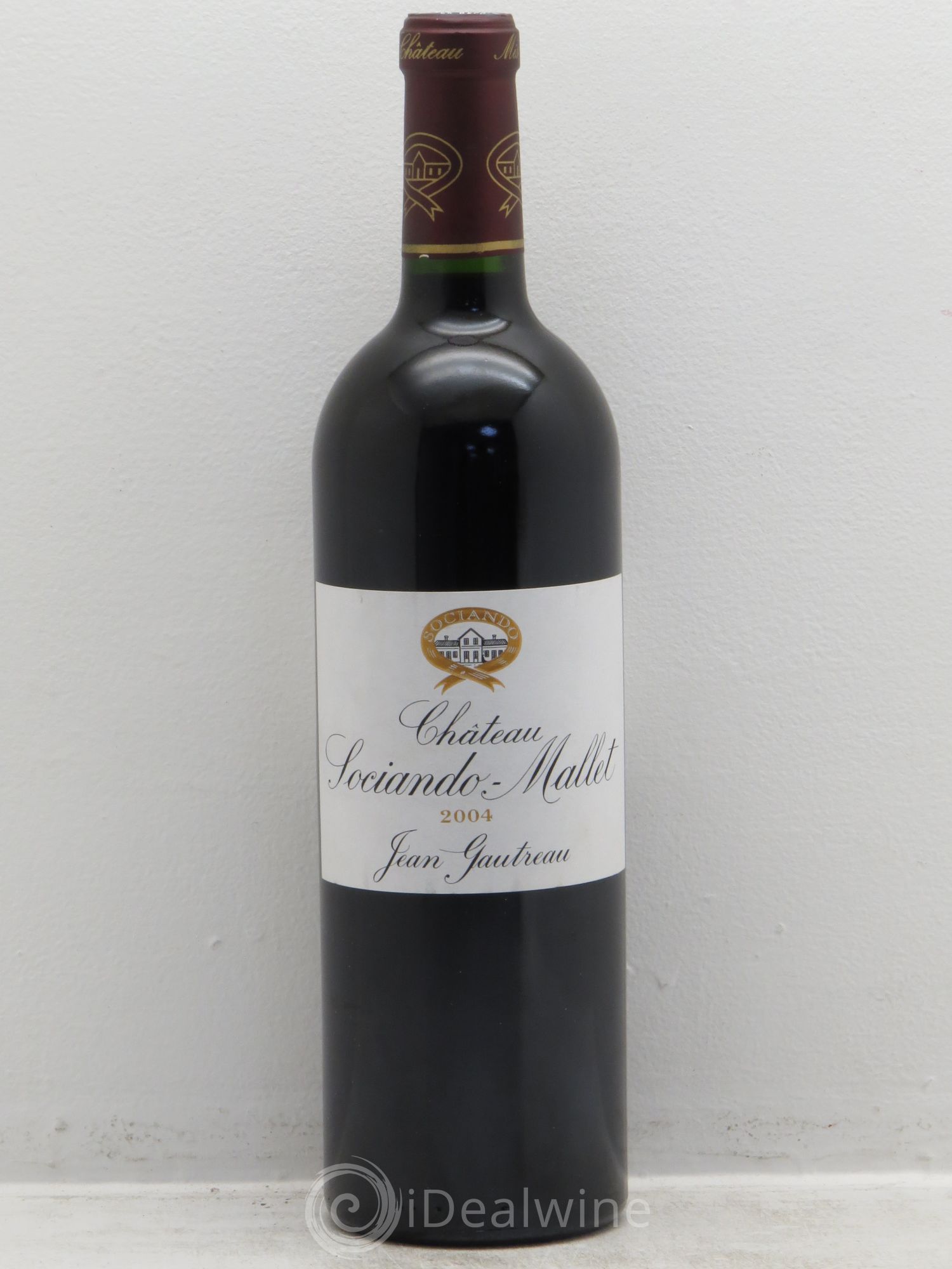 Château Sociando Mallet 2004 - Lot de 1 bouteille - 0