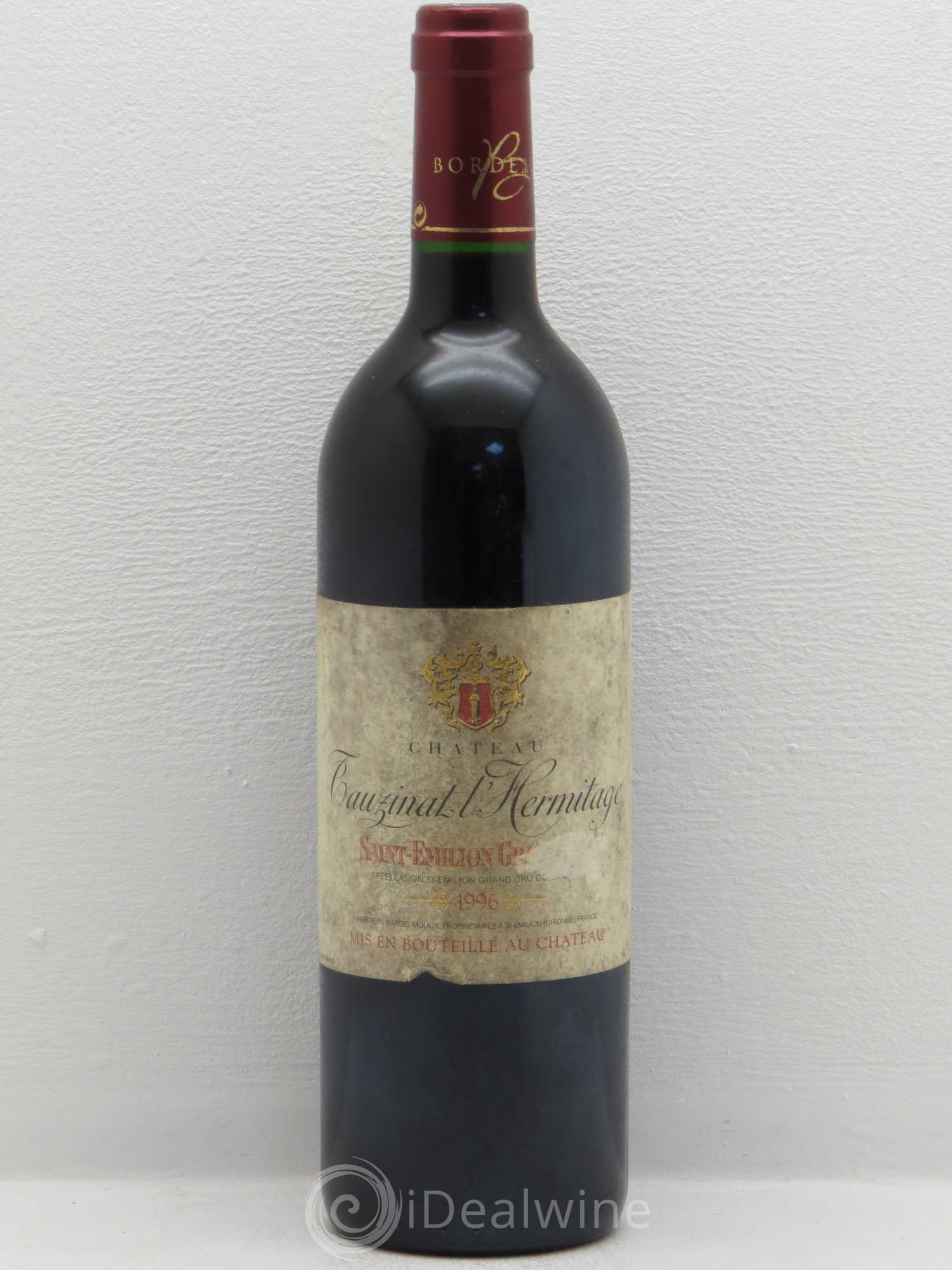 Château Tauzinat-l'Hermitage 1996 - Lot de 1 bouteille - 0