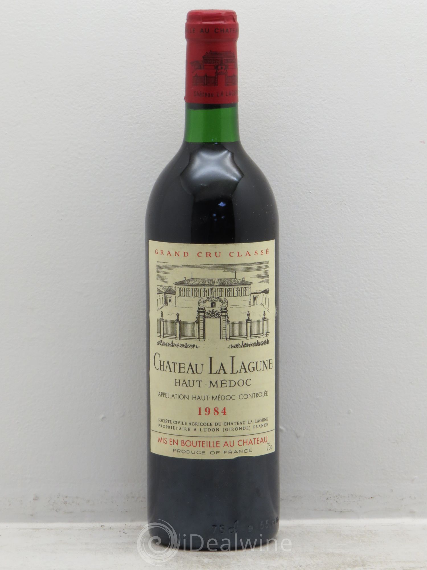 Château la Lagune 3ème Grand Cru Classé 1984 - Lot de 1 bouteille - 0
