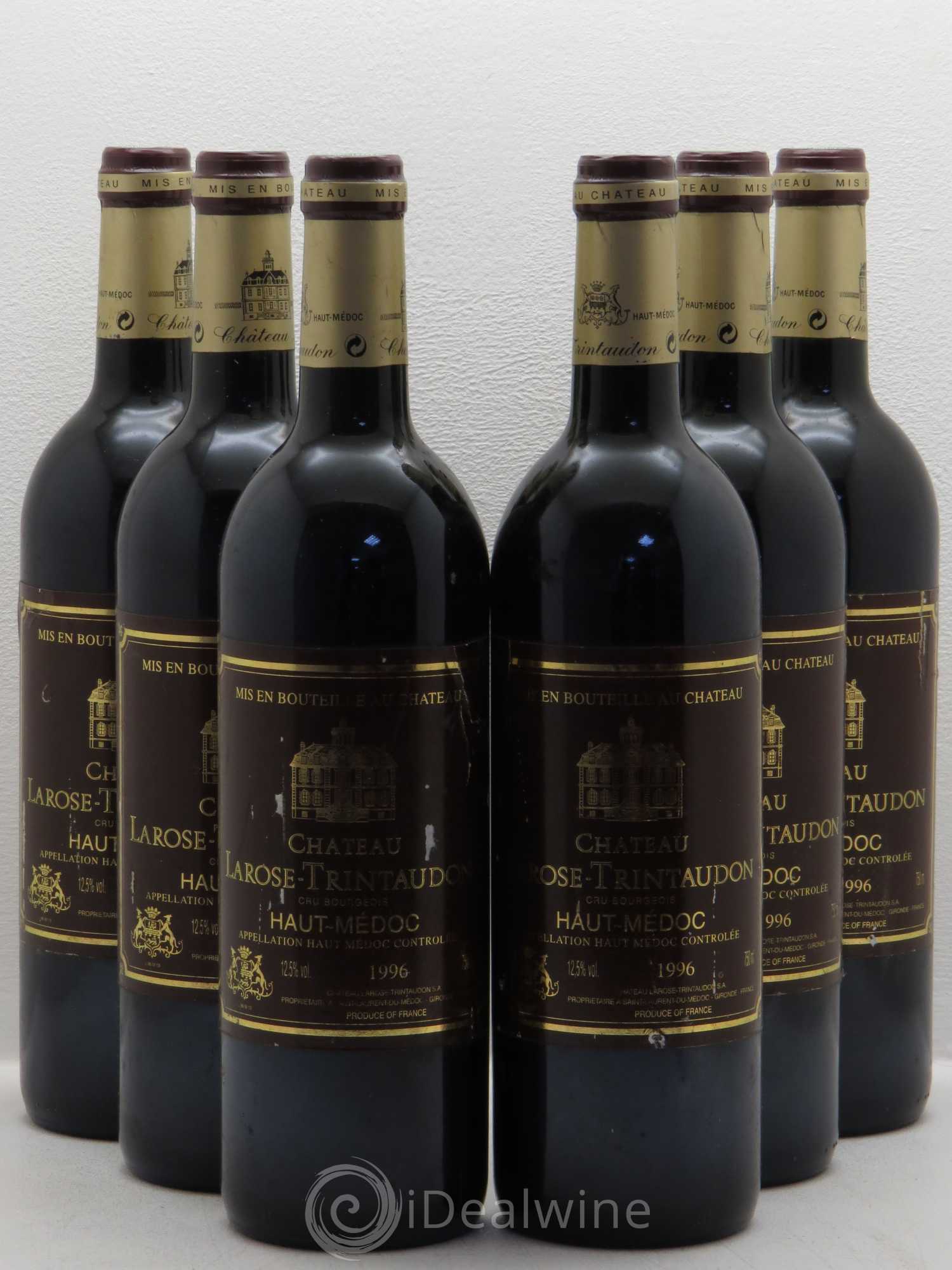 Château Larose Trintaudon Cru Bourgeois (sans prix de réserve) 1996 - Lot de 6 bouteilles - 0