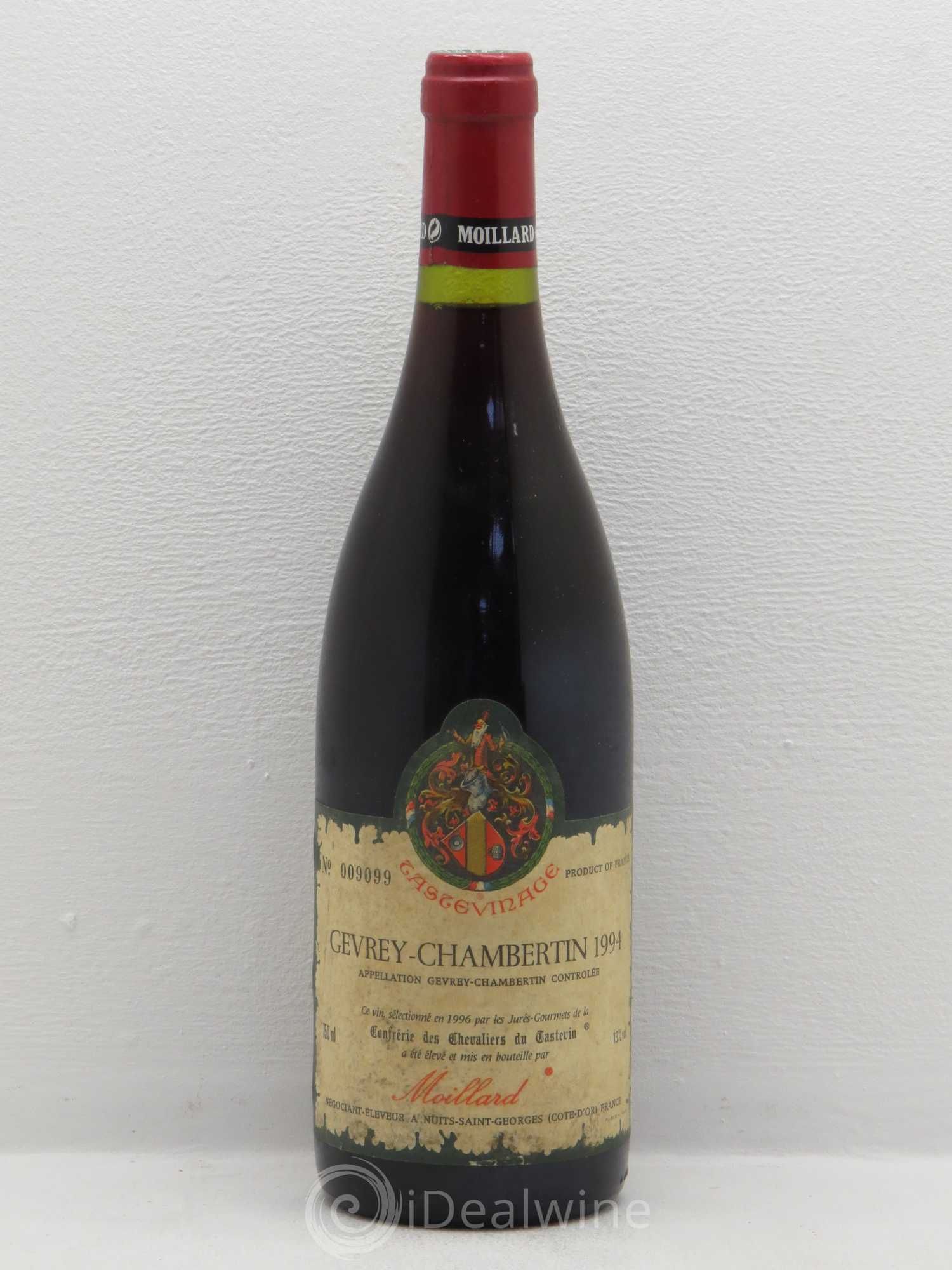 Gevrey-Chambertin Moillard 1994 - Lot de 1 bouteille - 0
