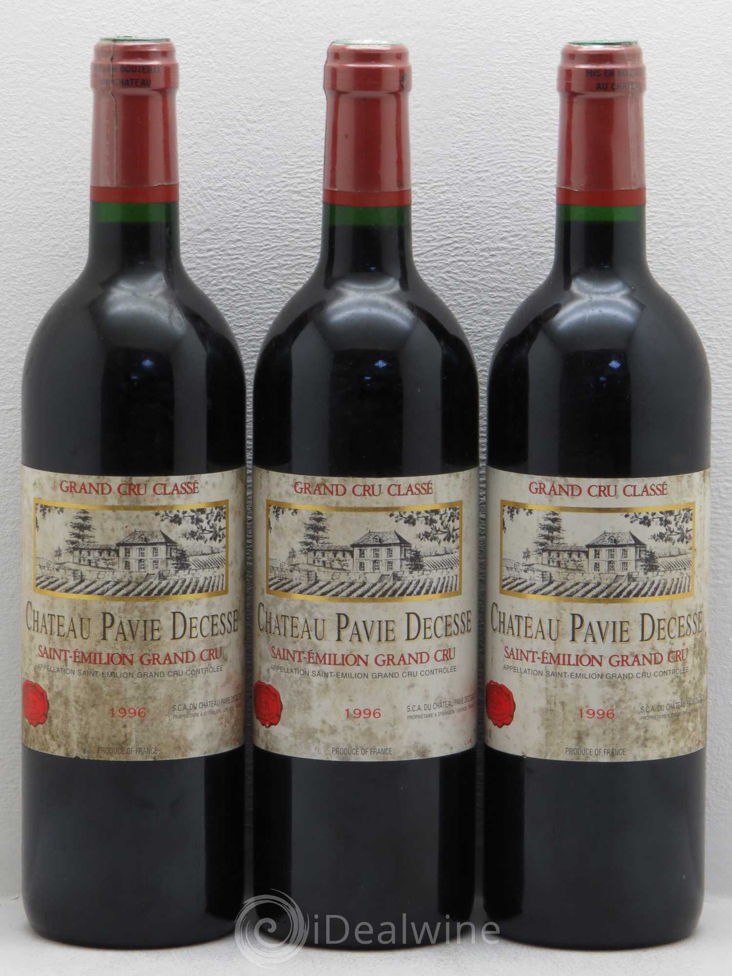 Château Pavie Decesse Grand Cru Classé 1996 - Lot de 6 bouteilles - 2