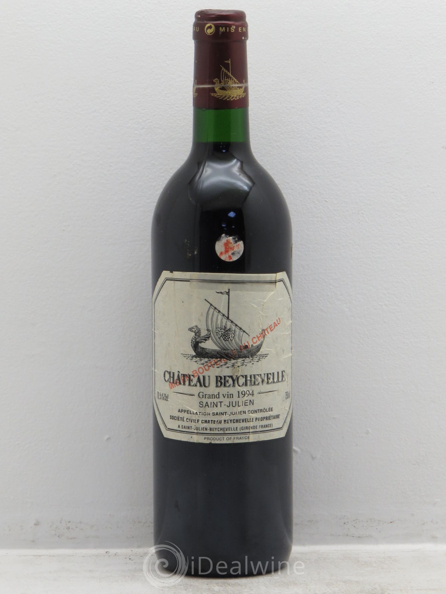 Château Beychevelle 4ème Grand Cru Classé 1994 - Lot de 1 bouteille - 0
