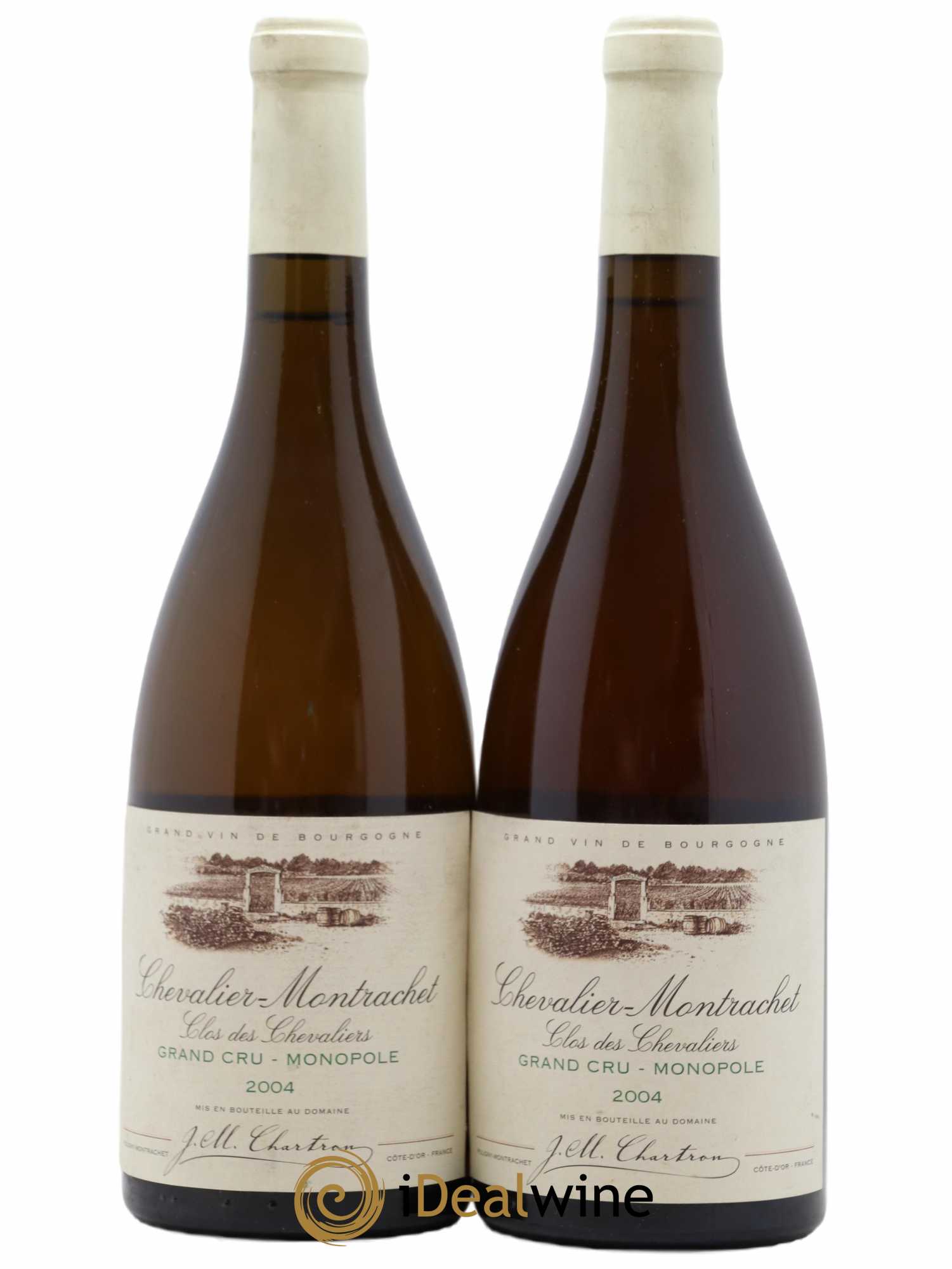 Chevalier-Montrachet Grand Cru Clos des Chevaliers Jean Chartron (Domaine) 2004 - Lot de 2 bouteilles - 0