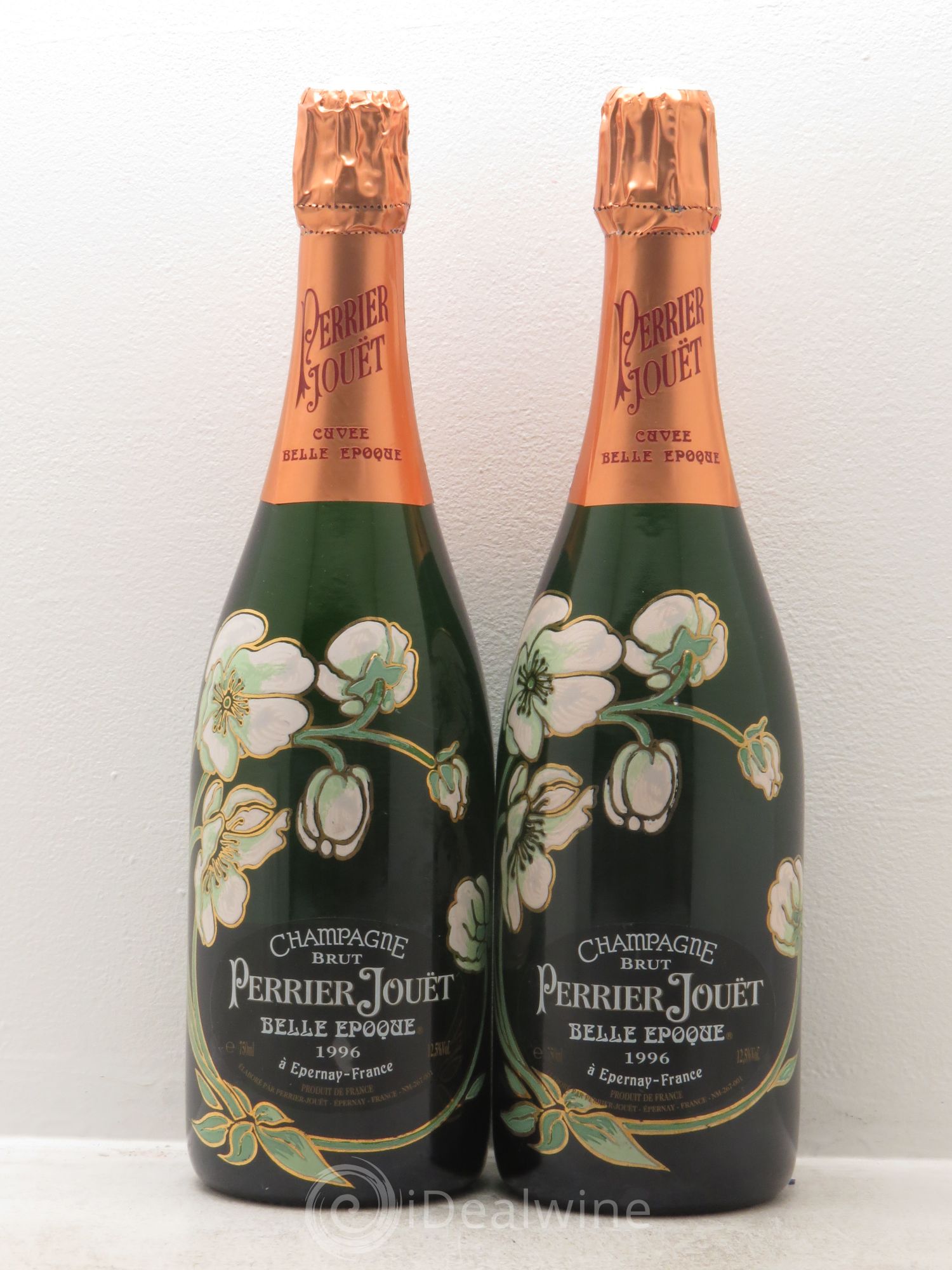 Cuvée Belle Epoque Brut Perrier-Jouët 1996 - Lot de 2 bouteilles - 0