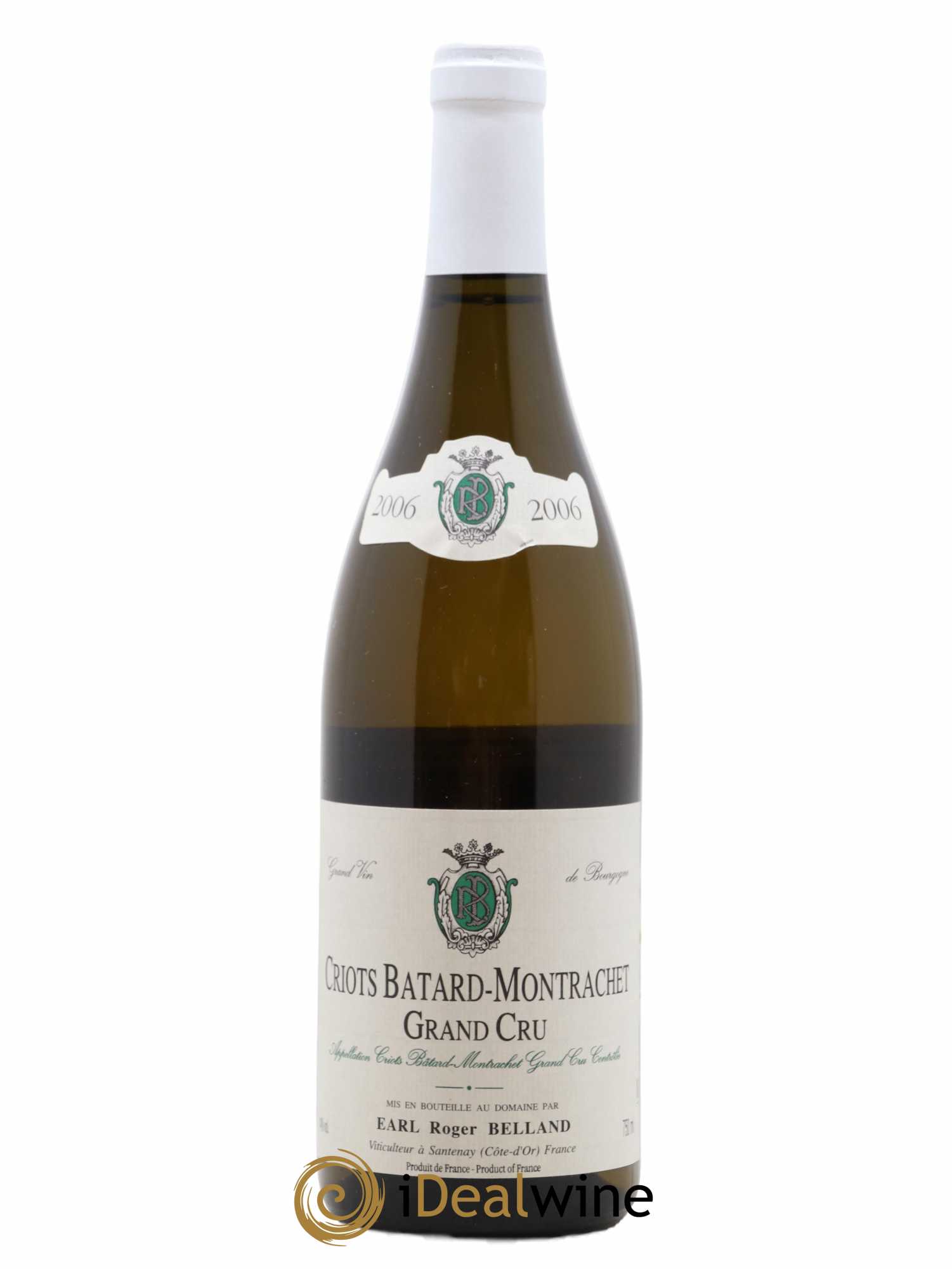 Criots-Bâtard-Montrachet Grand Cru Roger Belland 2006 - Lot de 2 bouteilles - 0