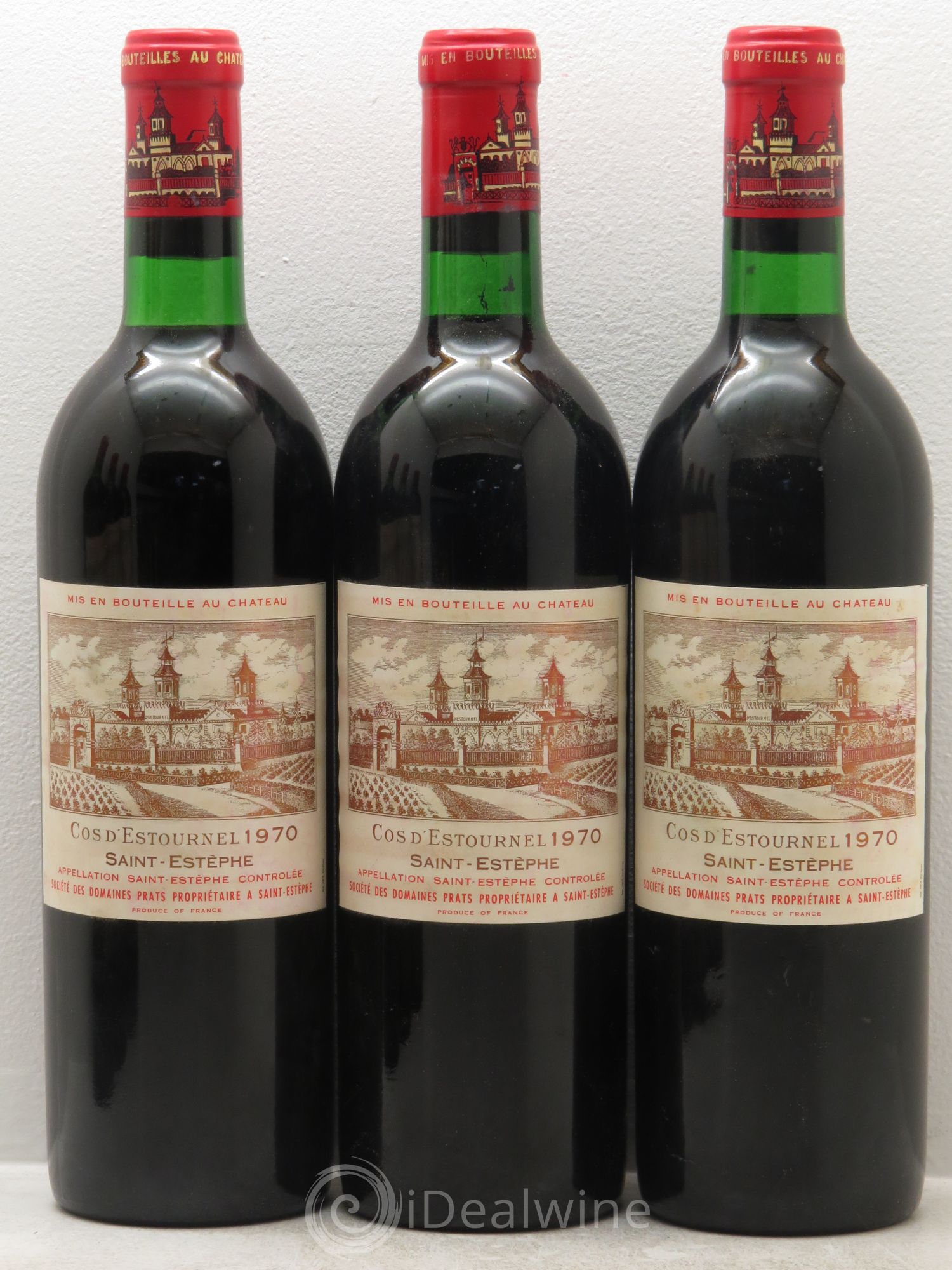 Cos d'Estournel 2ème Grand Cru Classé 1970 - Lot de 12 bouteilles - 3