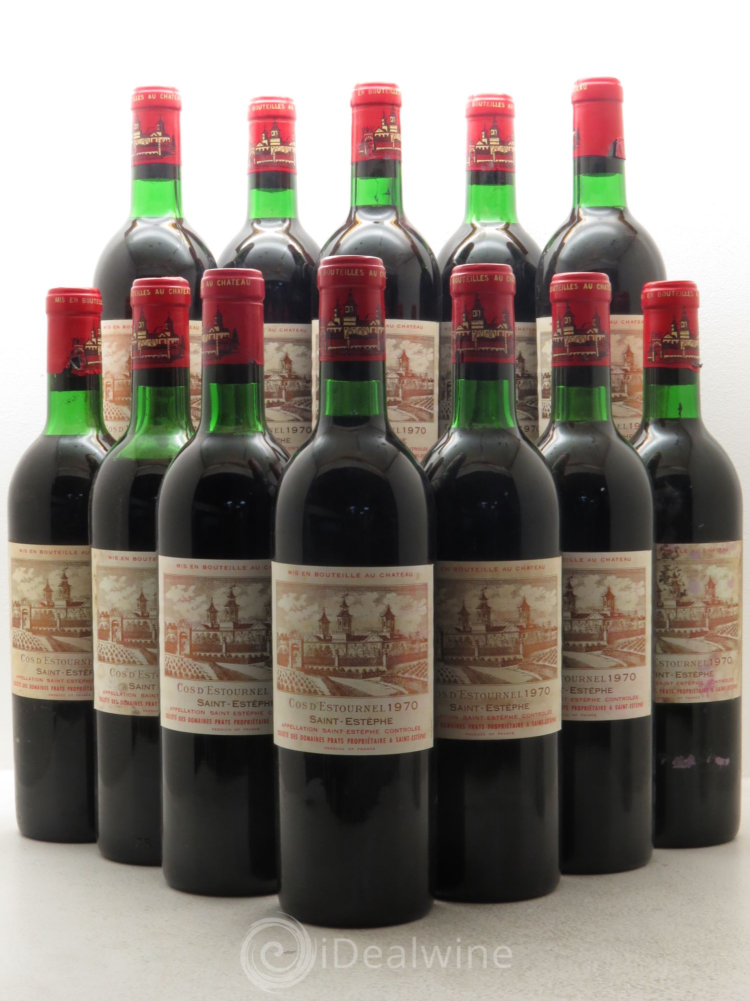 Cos d'Estournel 2ème Grand Cru Classé 1970 - Lot de 12 bouteilles - 0