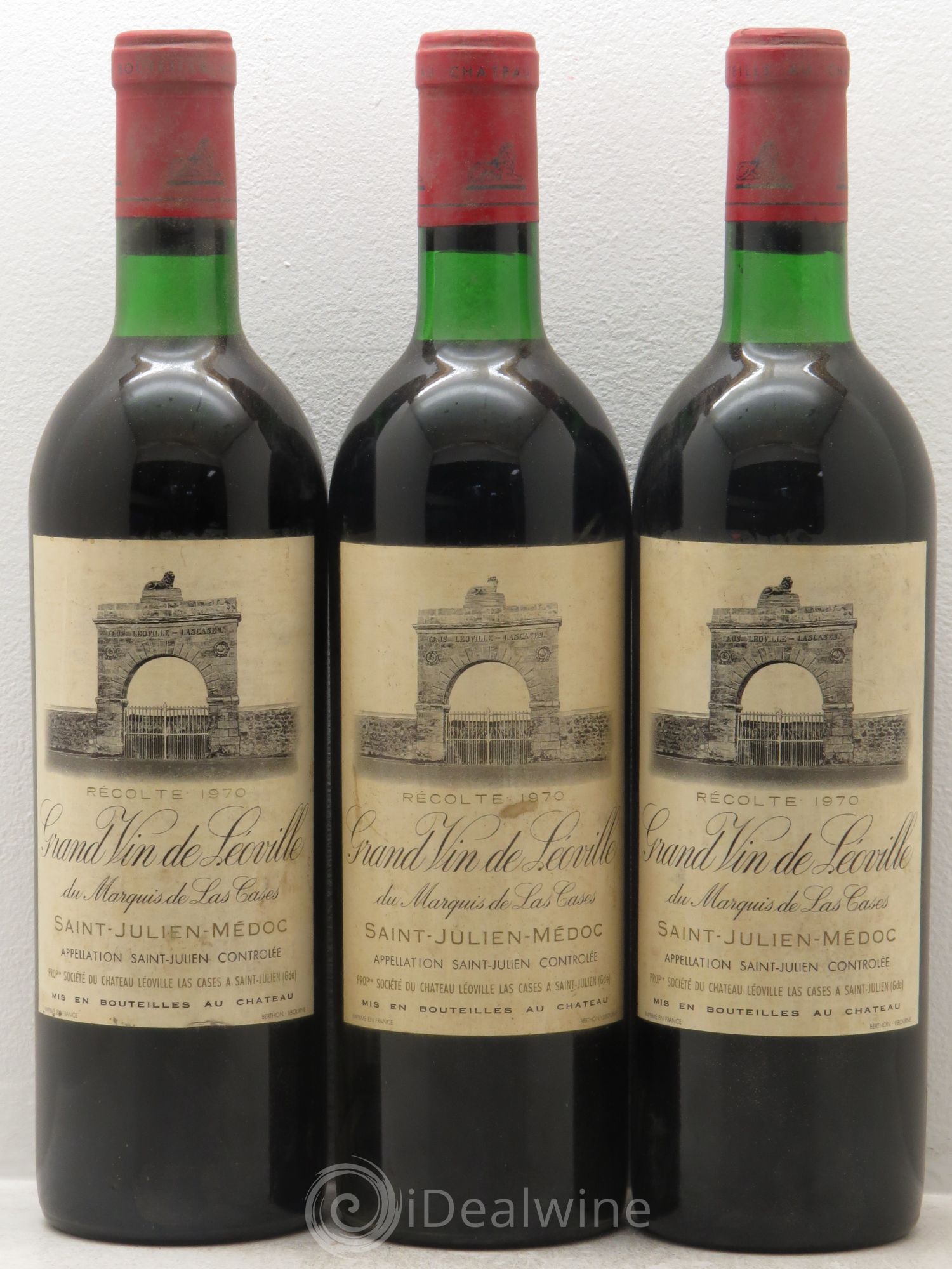 Château Léoville Las Cases 2ème Grand Cru Classé 1970 - Lotto di 12 bottiglie - 4